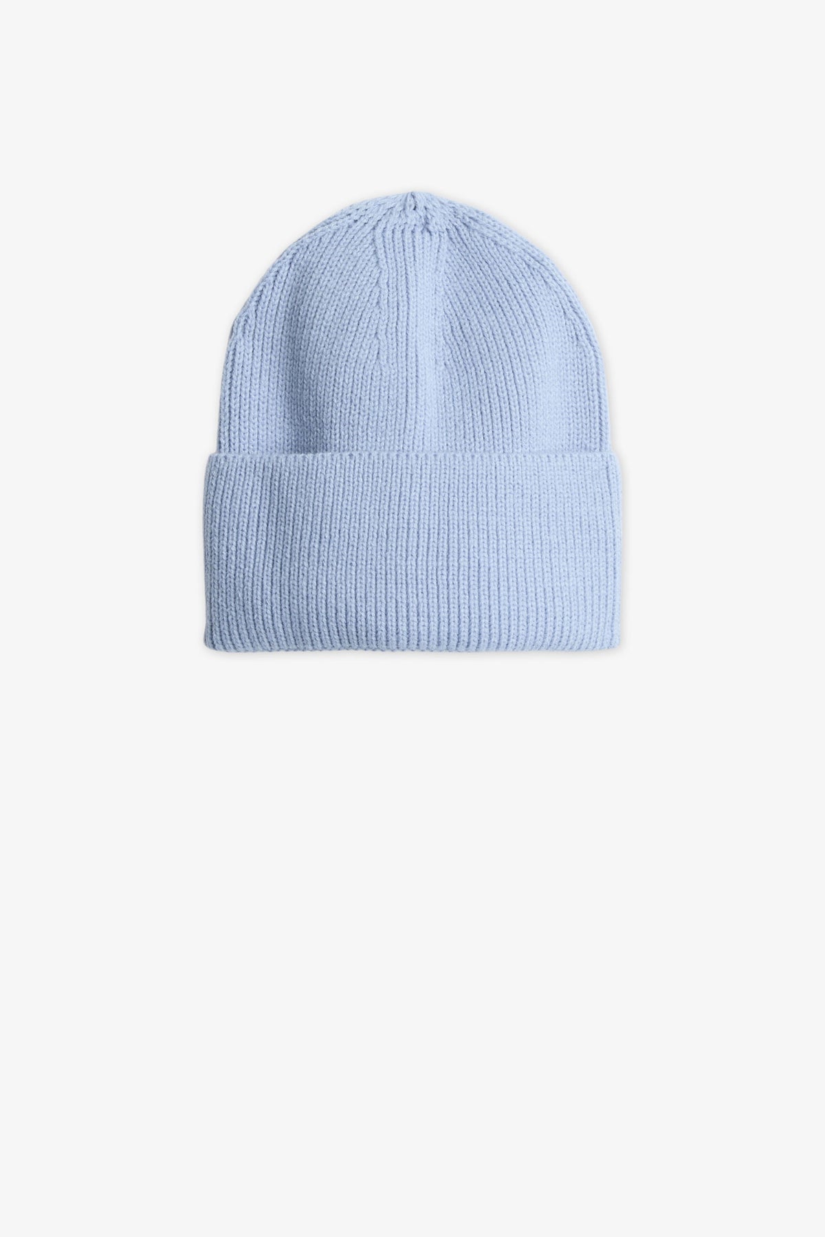 Tuque en tricot avec revers - Ado fille && BLEU