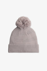 Tuque en tricot doublée micropolar – Ado fille && BEIGE