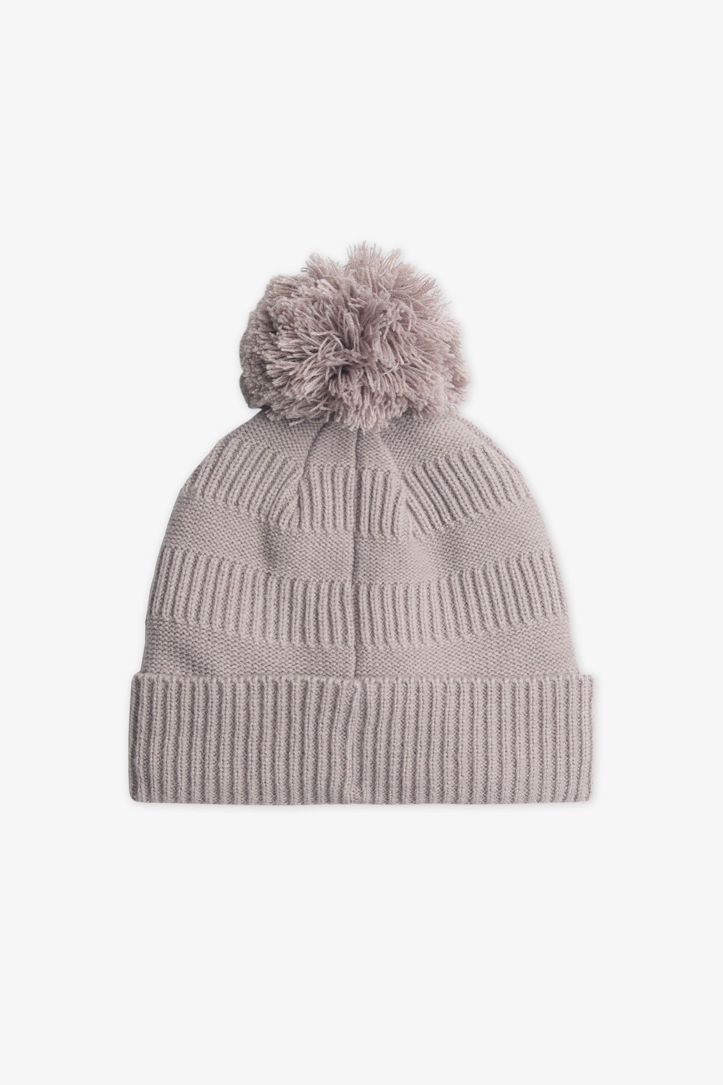 Tuque en tricot doublée micropolar – Ado fille && BEIGE