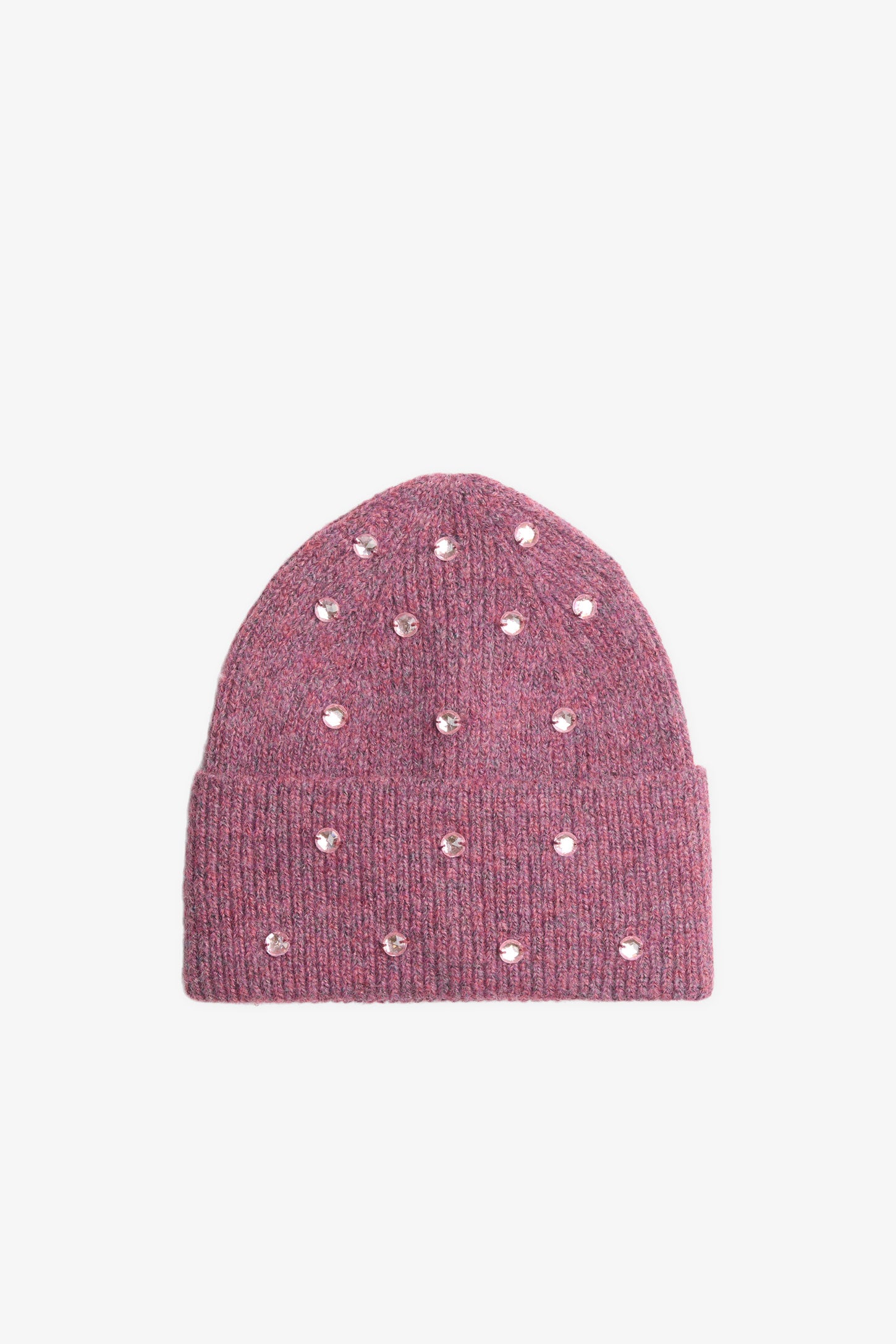 Tuque en tricot - Ado fille && ROUGE VIN