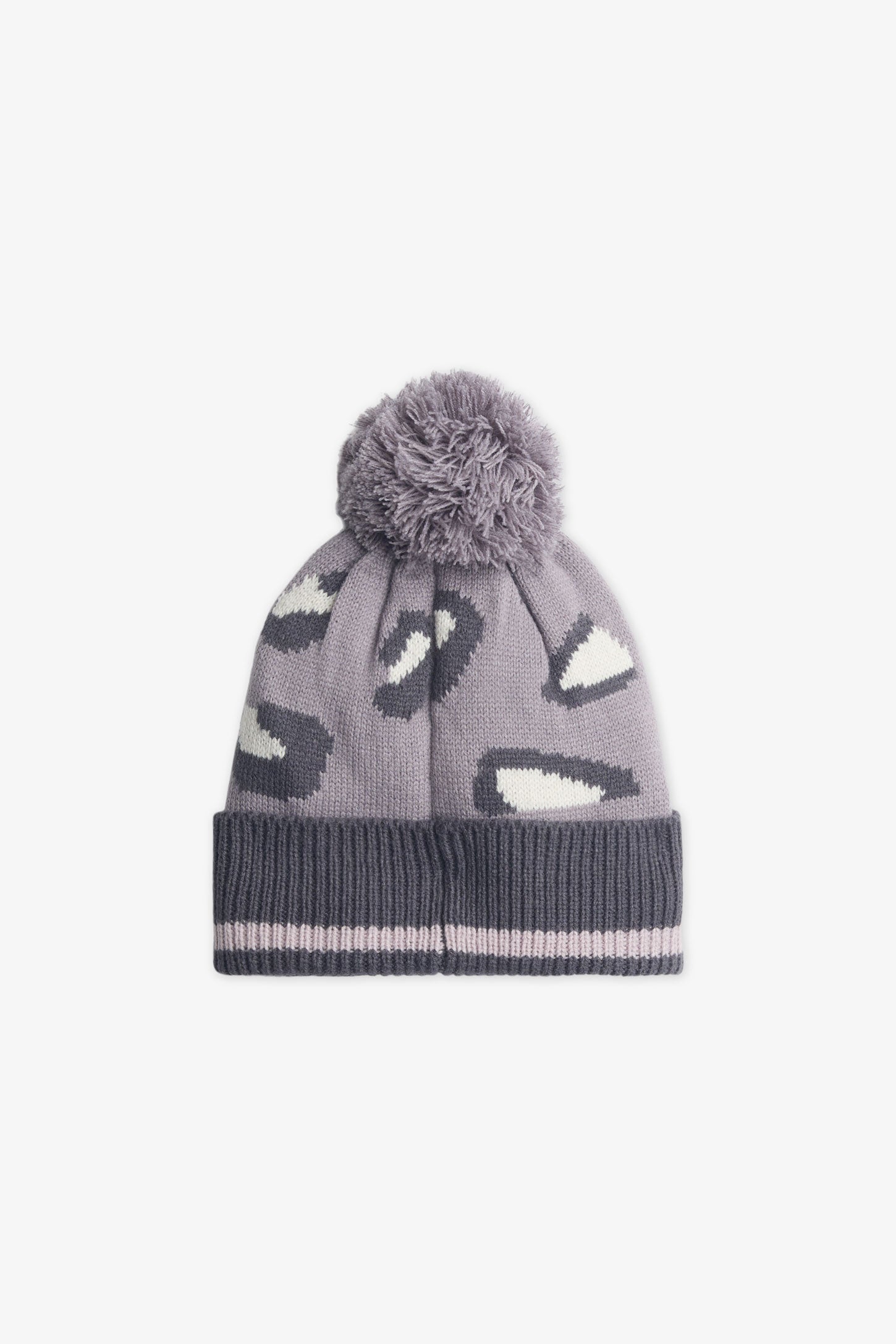 Tuque en tricot doublée micropolar - Ado fille && GRIS MULTI