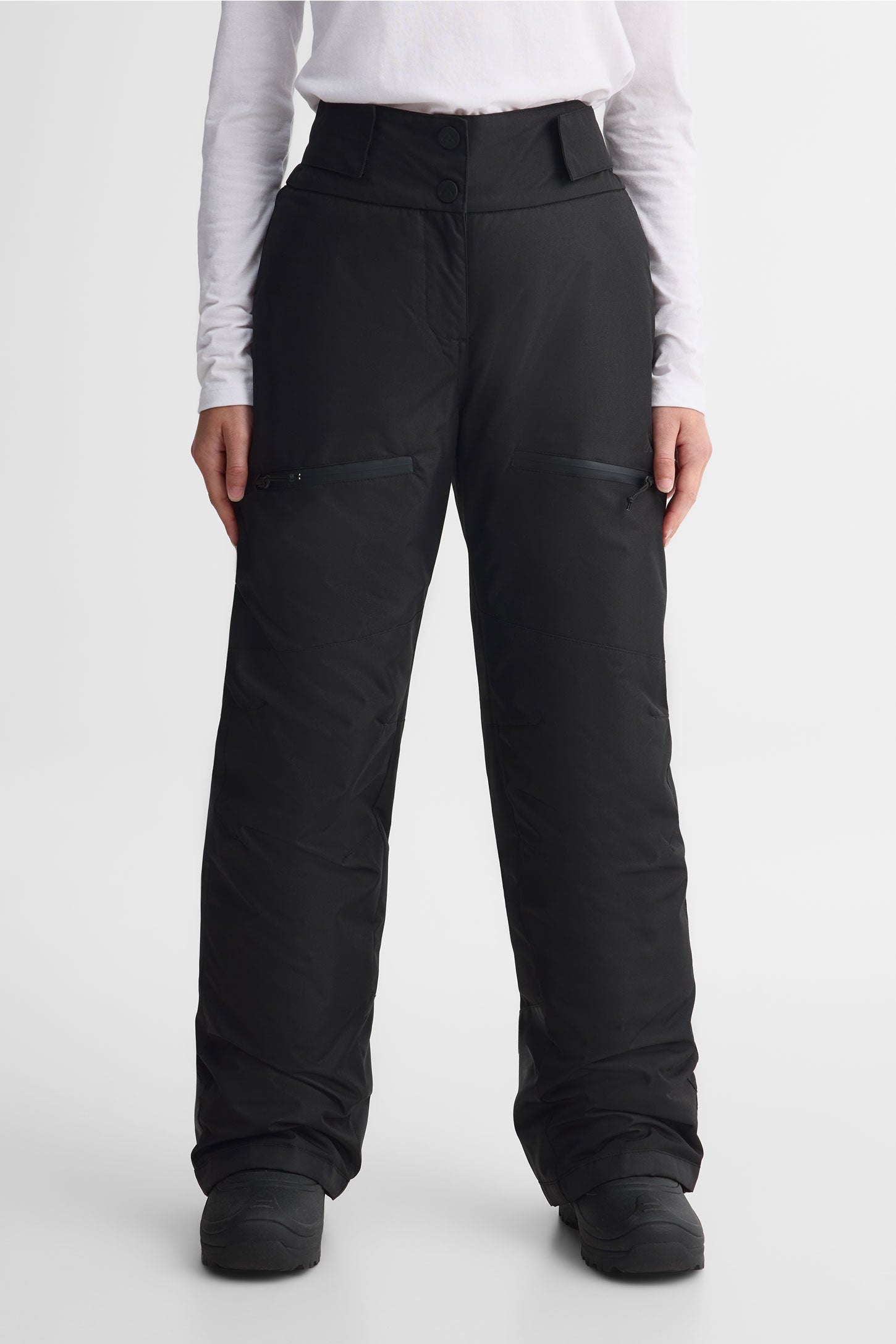 Pantalon de ski isolé - Ado fille && NOIR