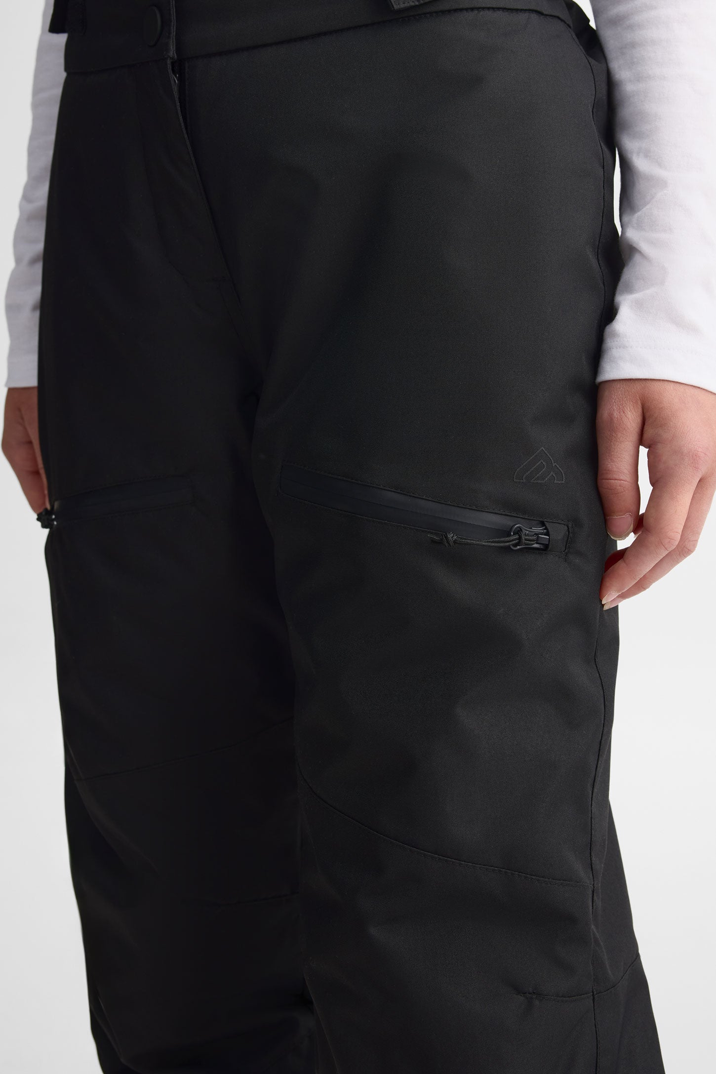 Pantalon de ski isolé - Ado fille && NOIR