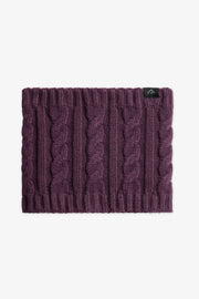 Cache-cou en tricot recyclé – Ado fille && PRUNE