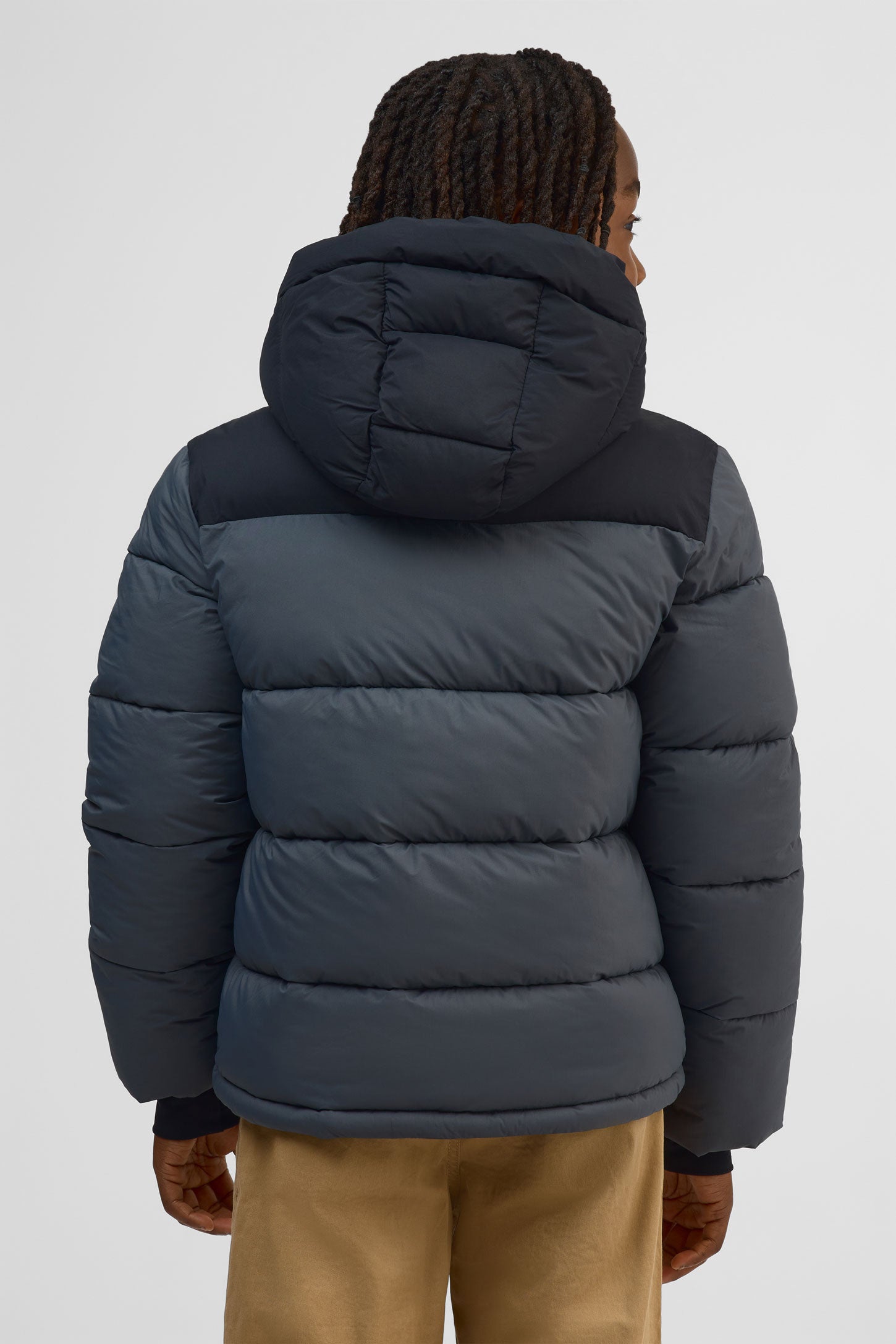 Manteau puffer isolé - Ado garçon && CHARBON