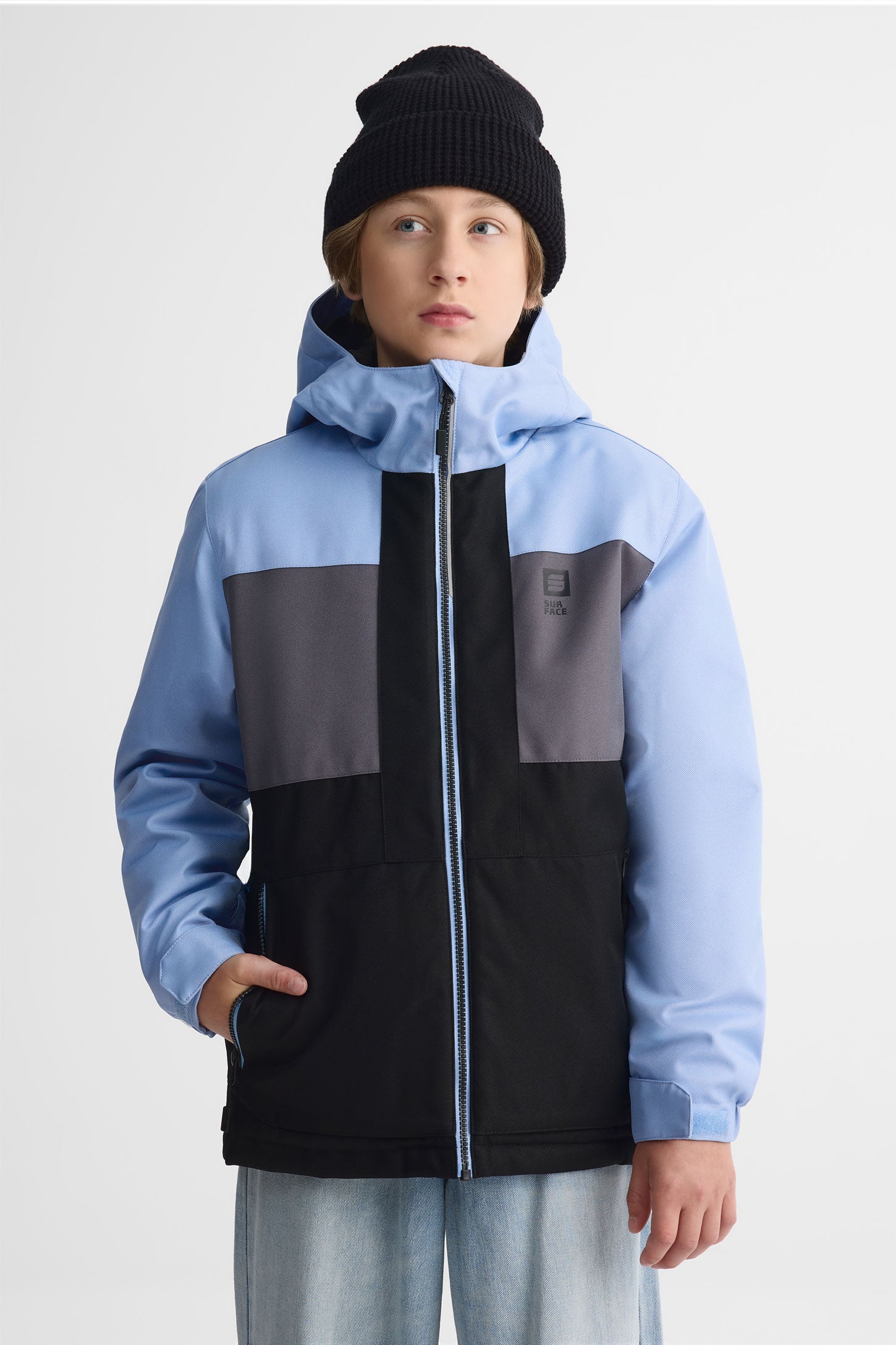 Manteau de ski isolé - Ado garçon && BLEU