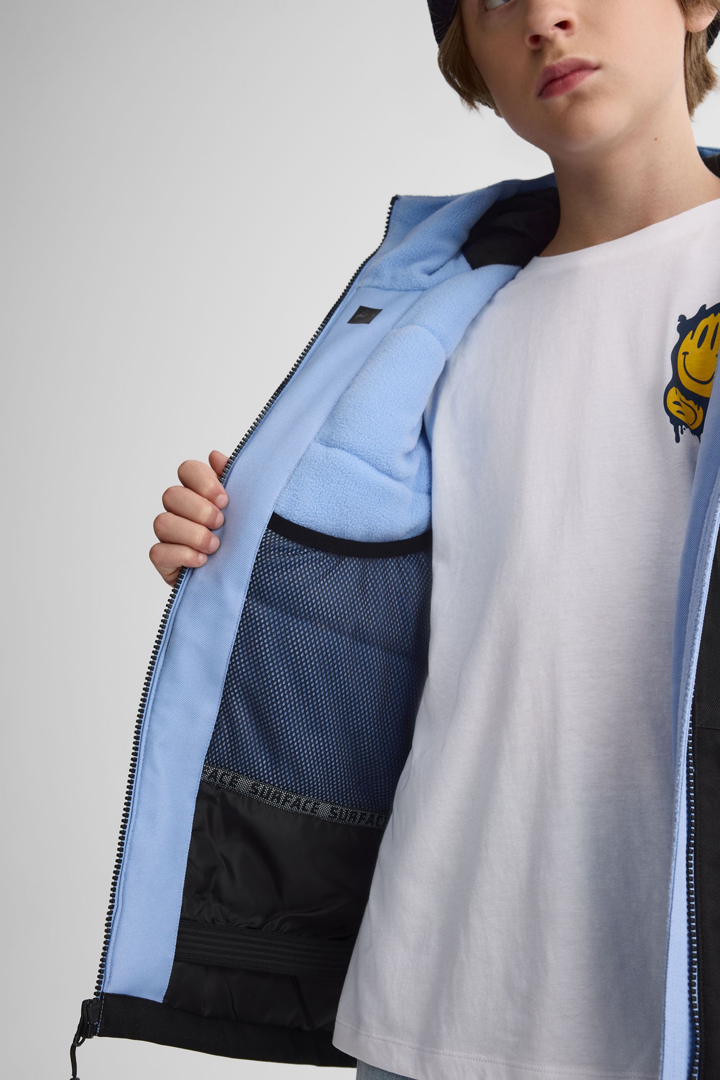 Manteau de ski isolé - Ado garçon && BLEU