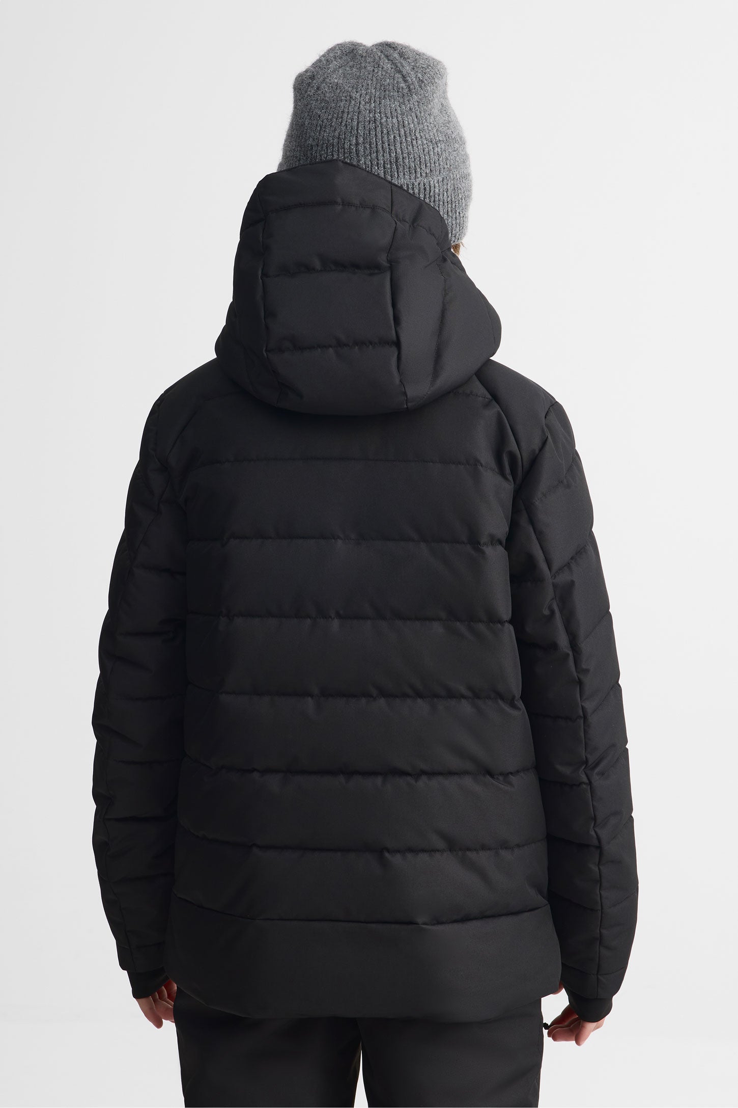 Manteau de ski isolé - Ado garçon && NOIR