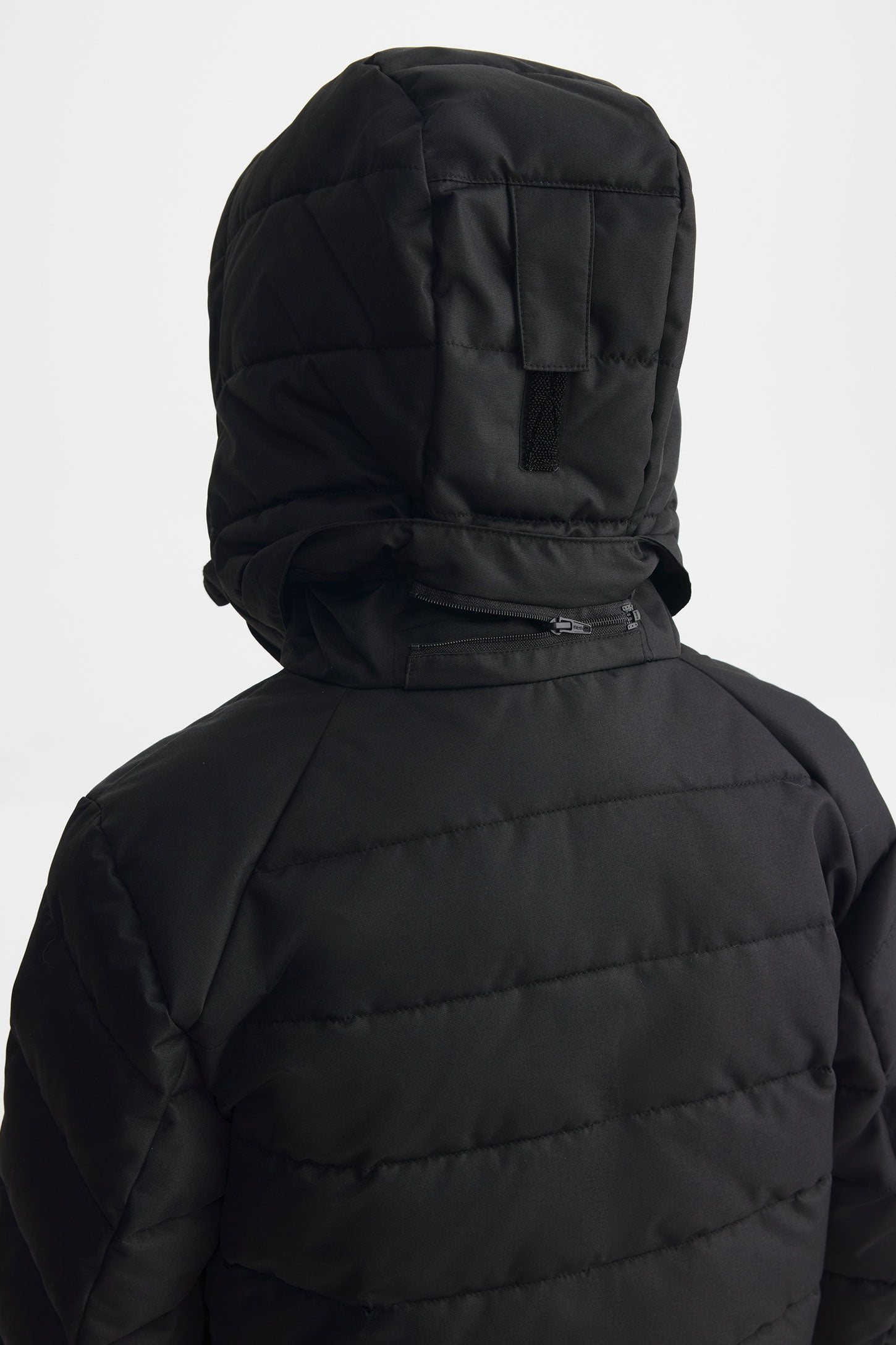 Manteau de ski isolé - Ado garçon && NOIR