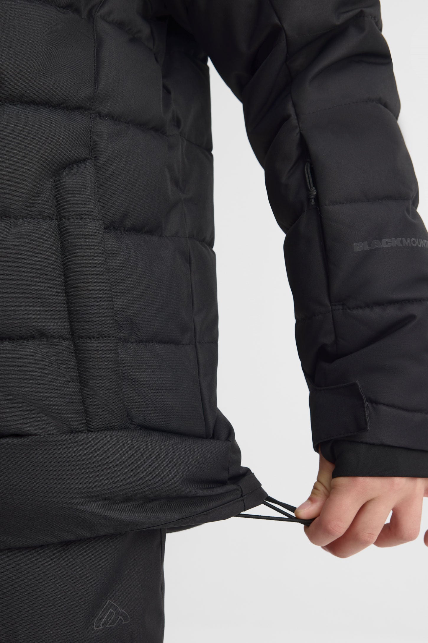 Manteau de ski isolé - Ado garçon && NOIR