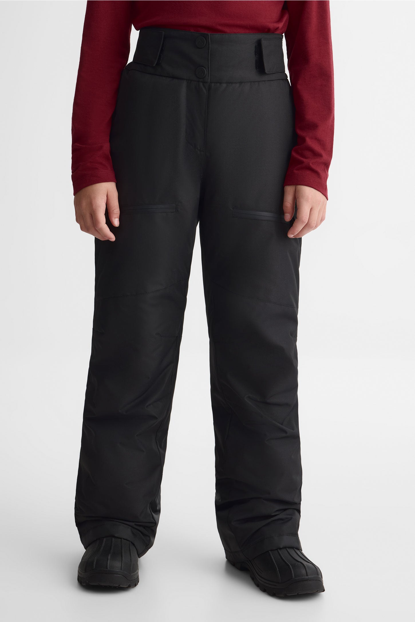 Pantalon isolé imperméable - Ado garçon && NOIR