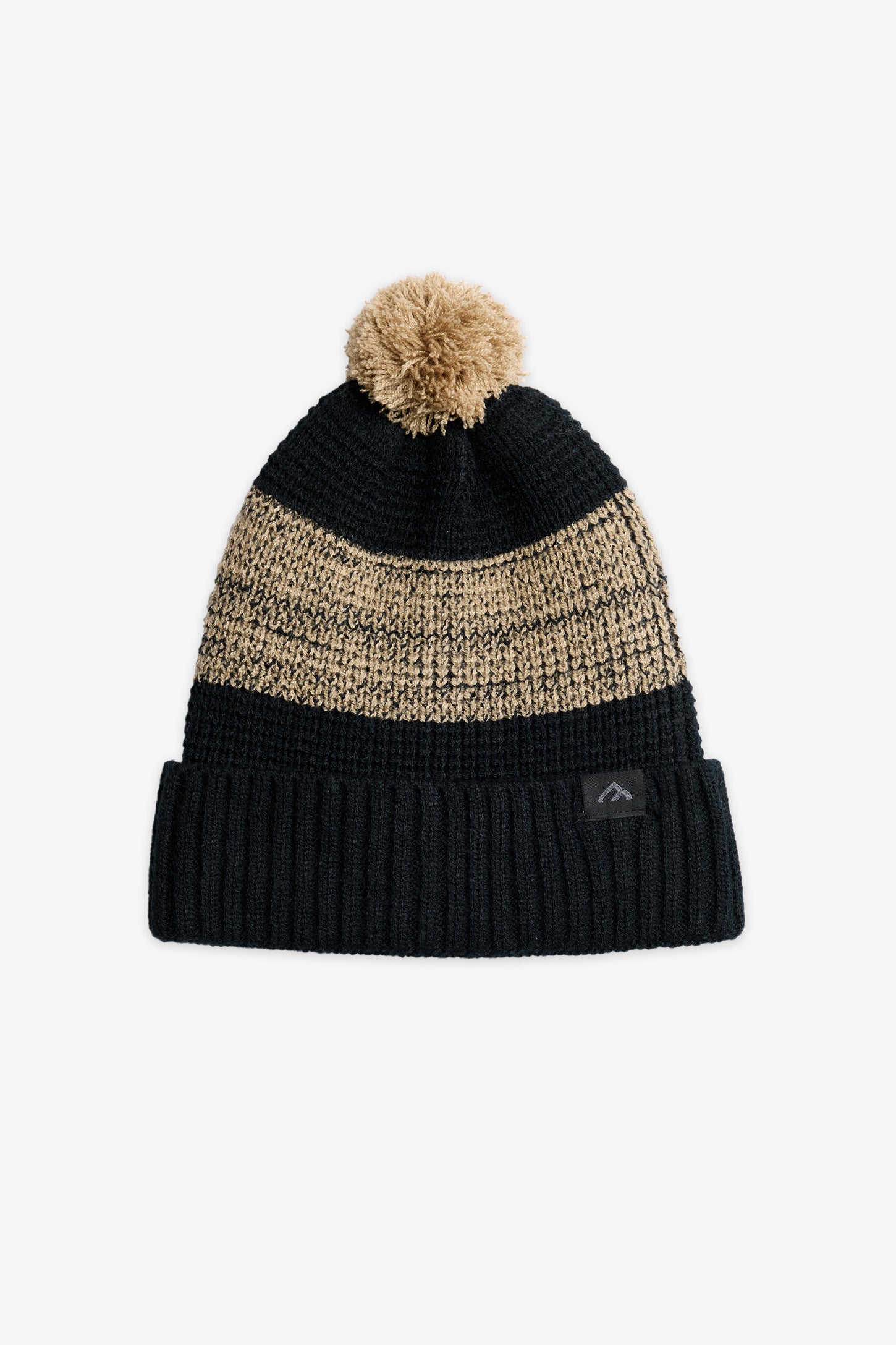 Tuque avec pompon - Ado garçon && NOIR