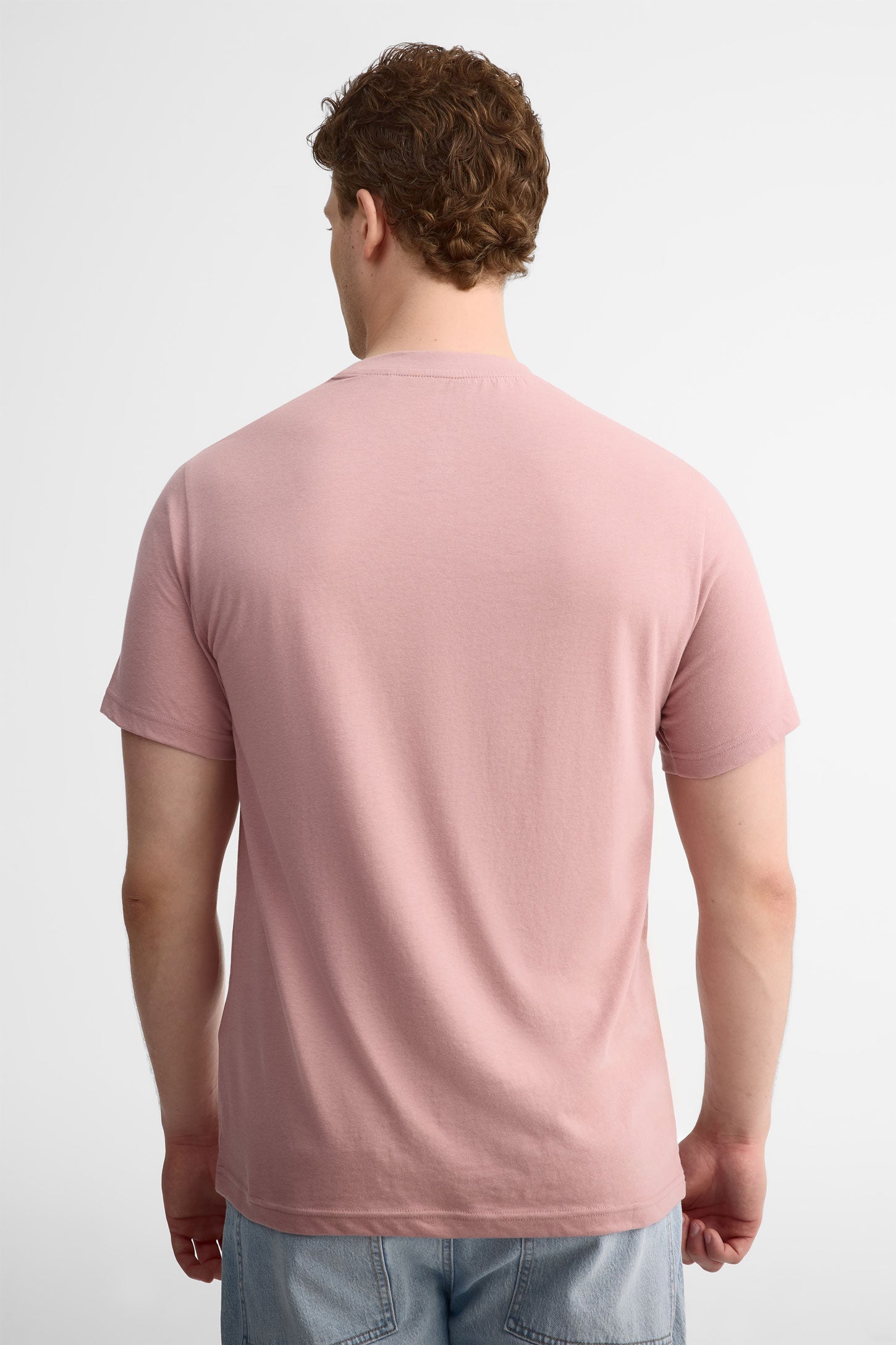 T-shirt col rond à poche, 2/30$ - Homme && ROSE