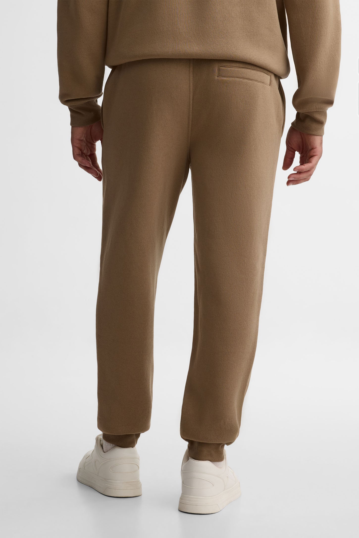 Pantalon jogger ouaté - Homme && TAUPE