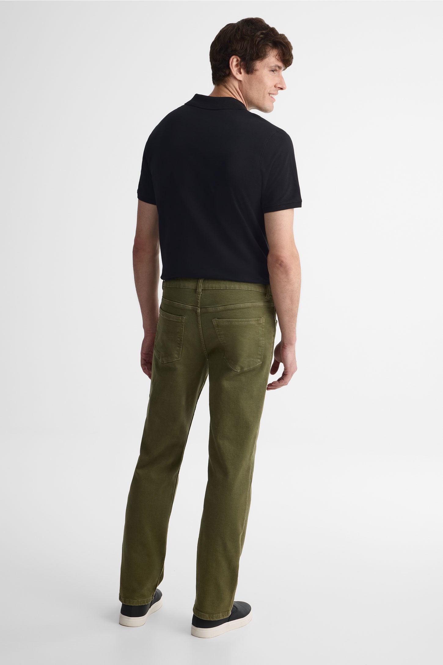 Jeans coupe droite - Homme && KAKI