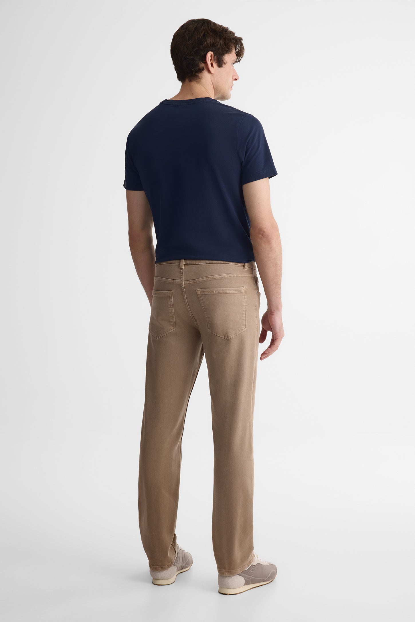 Jeans coupe droite - Homme && TAUPE