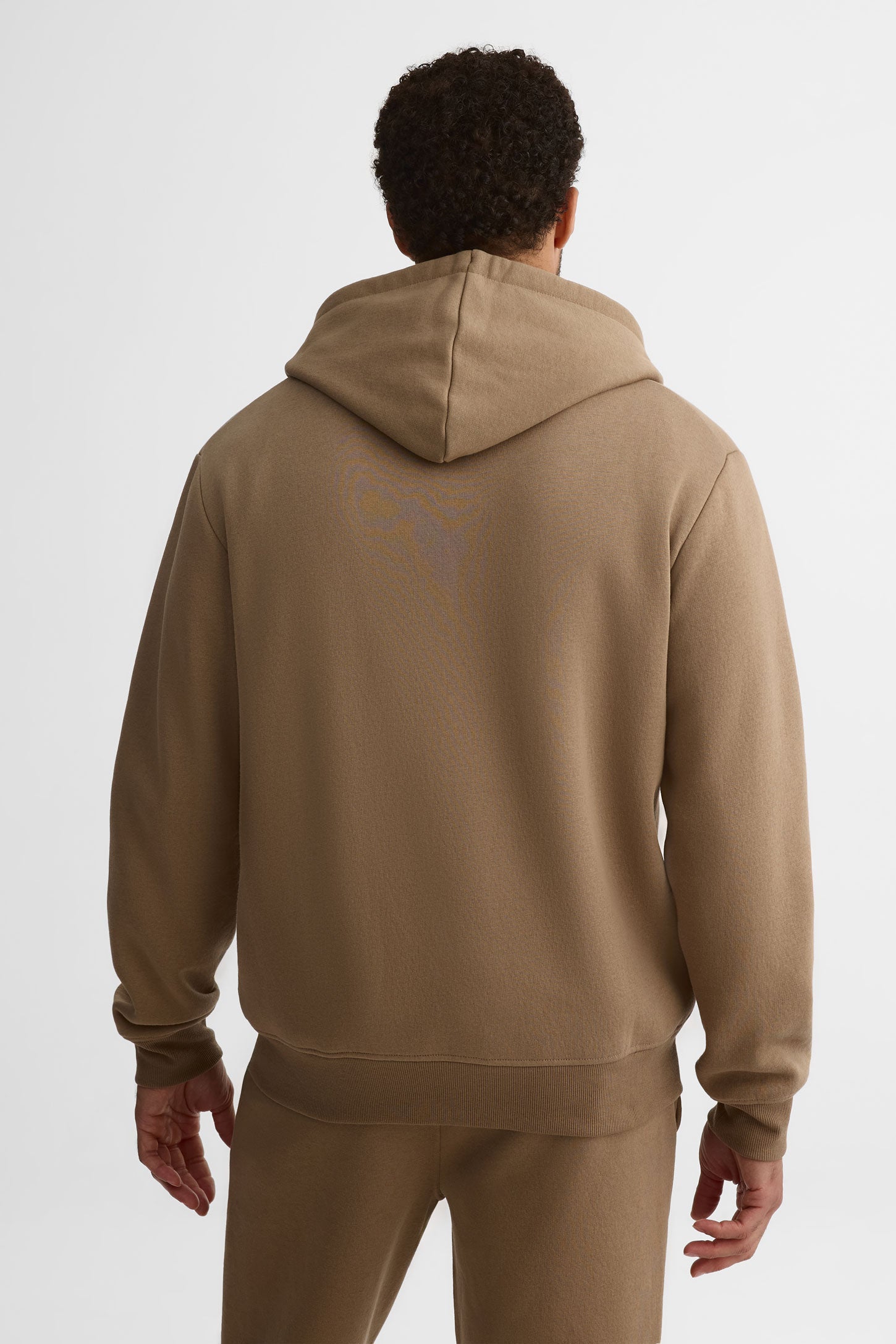 Veste ouatée à capuchon - Homme && TAUPE