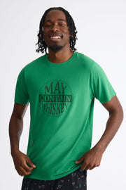 Haut pyjama graphique 2/40$ – Homme && VERT