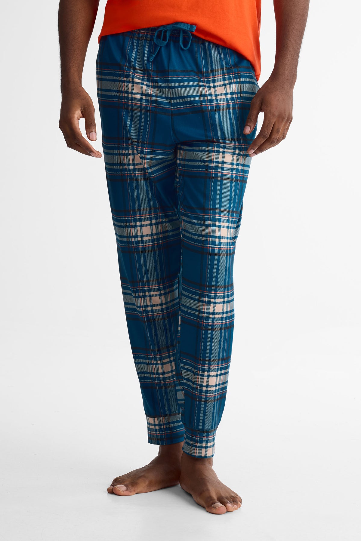 Pantalon pyjama imprimé 2/40$ && BEIGE/MULTI