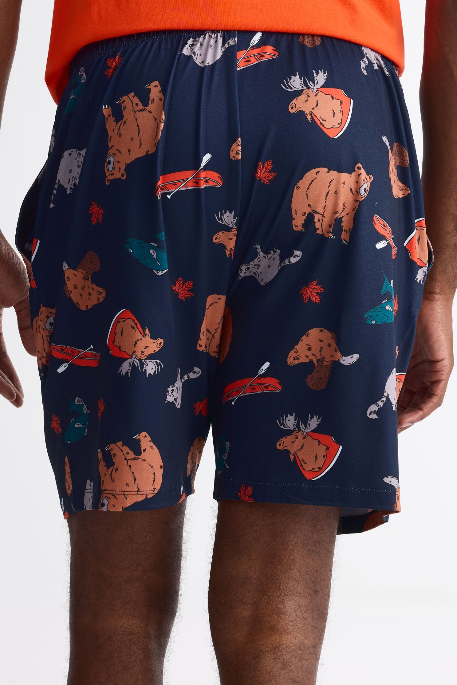 Short élastique à cordon ajustable 2/40$ – Homme && MARIN/MULTI