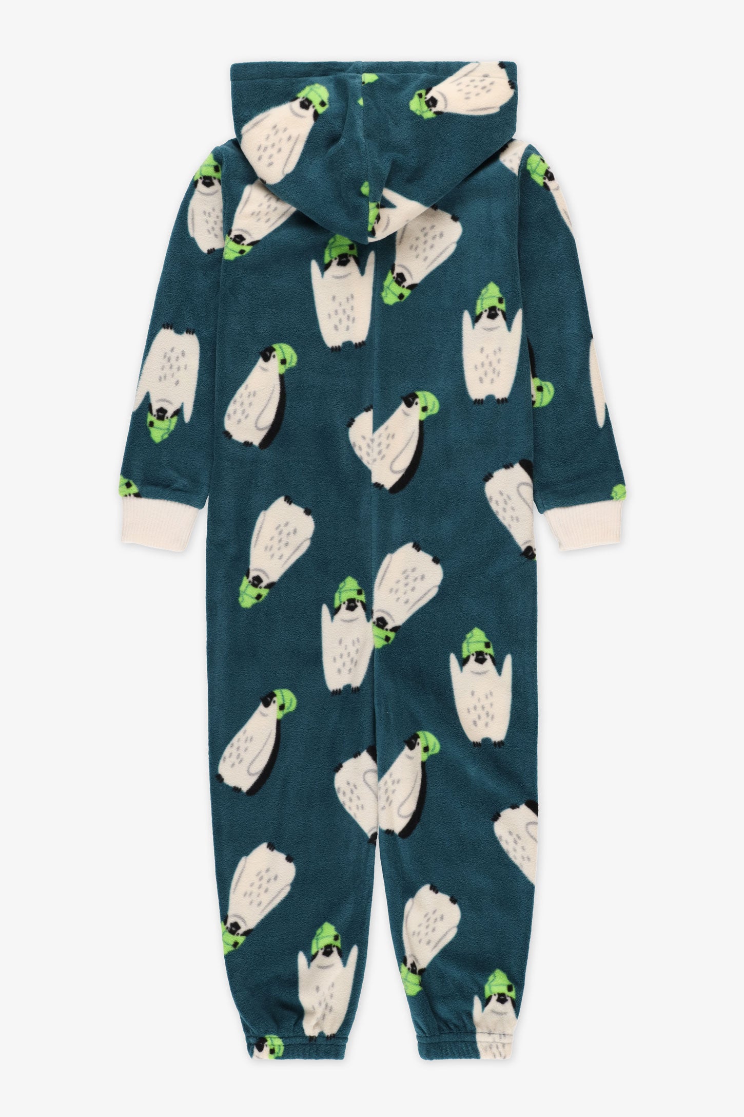 Pyjama 1 pièce à capuchon - Enfant fille && VERT/MULTI