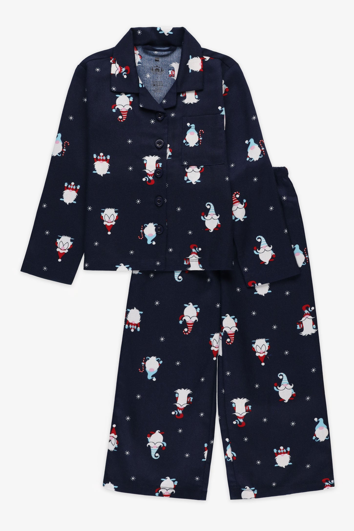 Ensemble 2 pièces, chemise et pantalon - Enfant fille && MARIN/MULTI