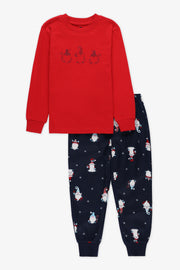 Pyjama 2 pièces graphique - Enfant garçon && ROUGE