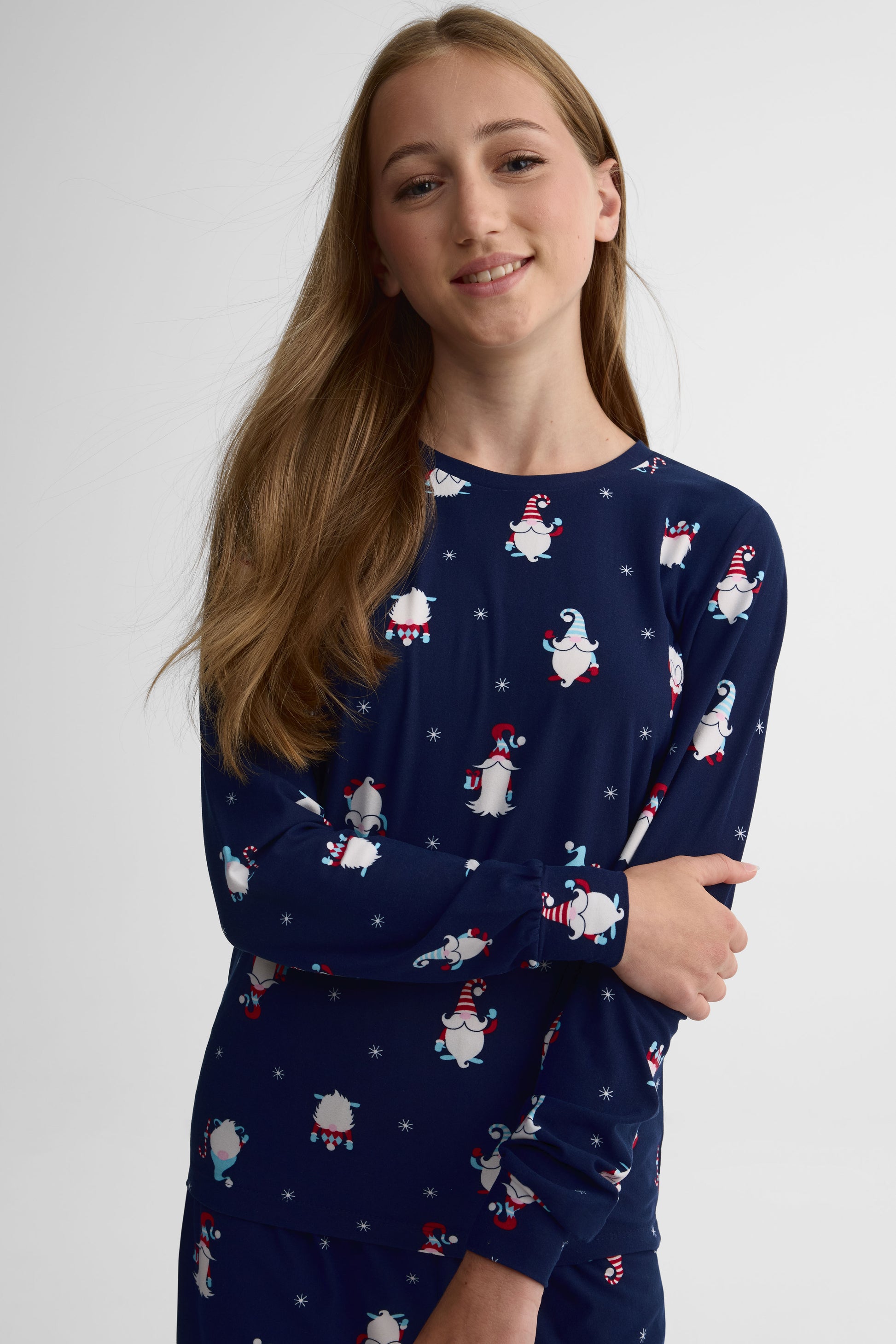 Pyjama 2 pièces imprimé – Ado fille && MARIN/MULTI