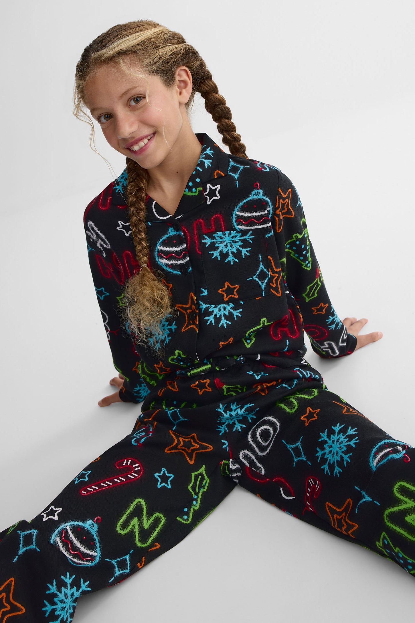 Printed pajama pants Teenage girl – Aubainerie