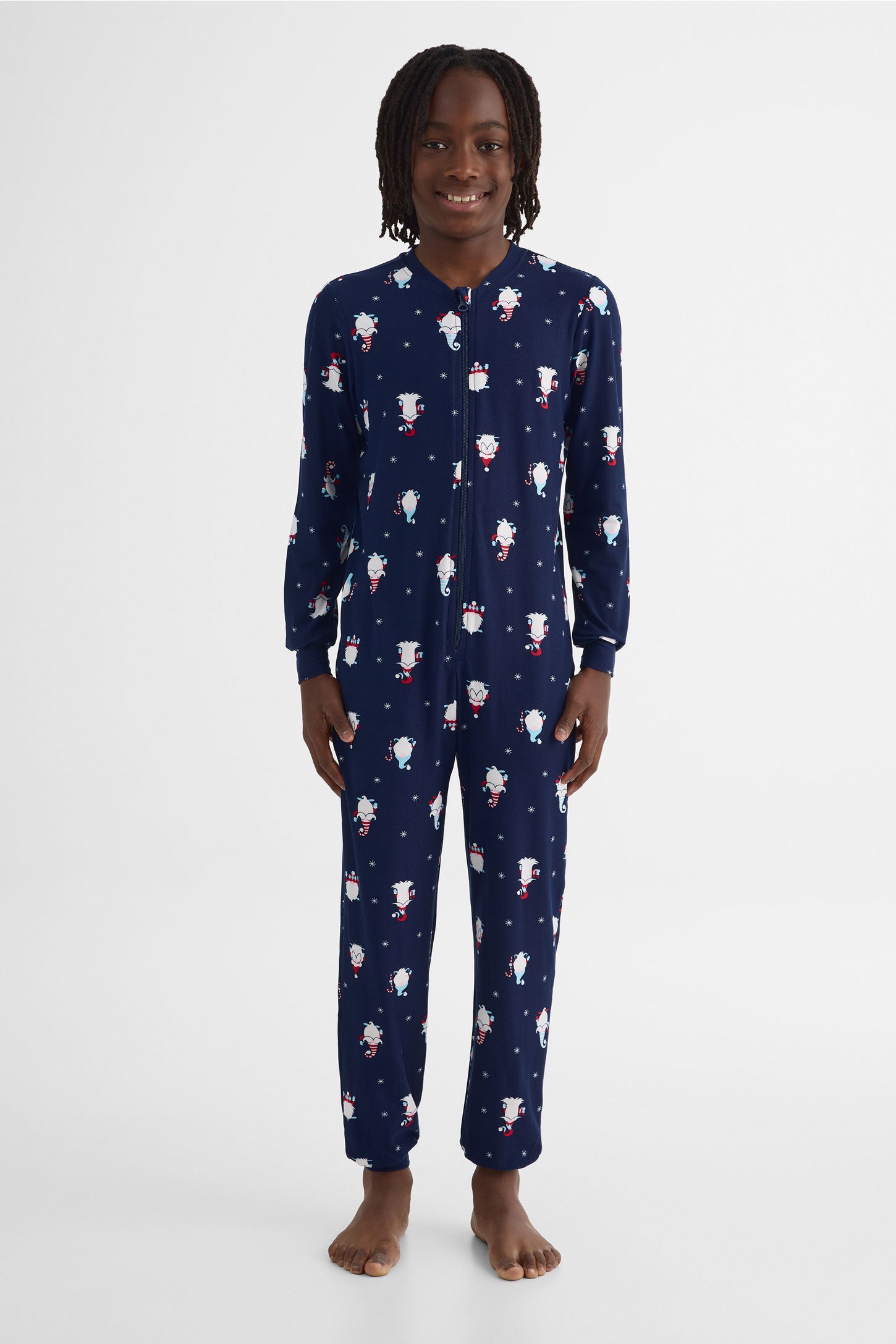 Pyjama Une Pièce En Polaire Pour Enfant – Taille 18 Mois à 12 Ans, Avec Fermeture éclair, Nombreux Personnages (Disney, Marvel, Etc.)