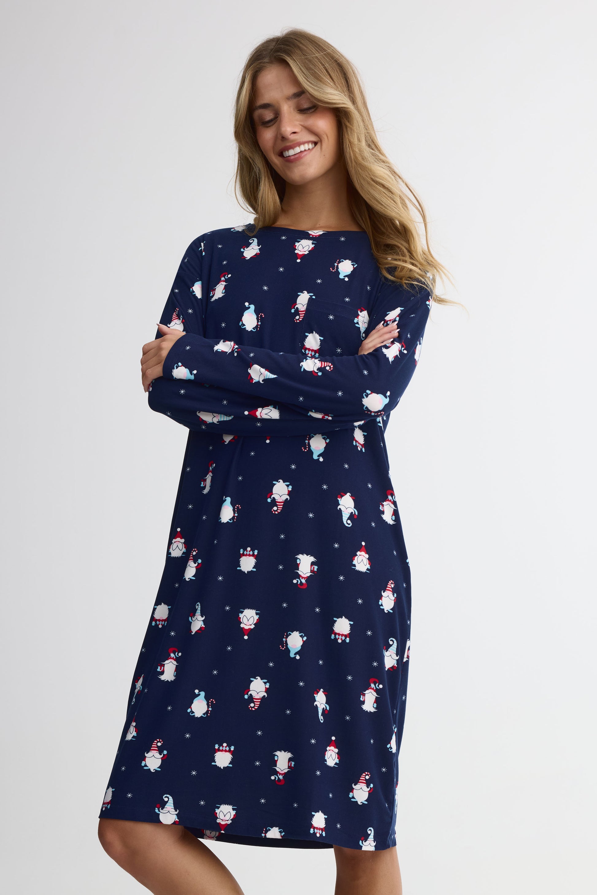 Robe de nuit – Femme && MARIN/MULTI