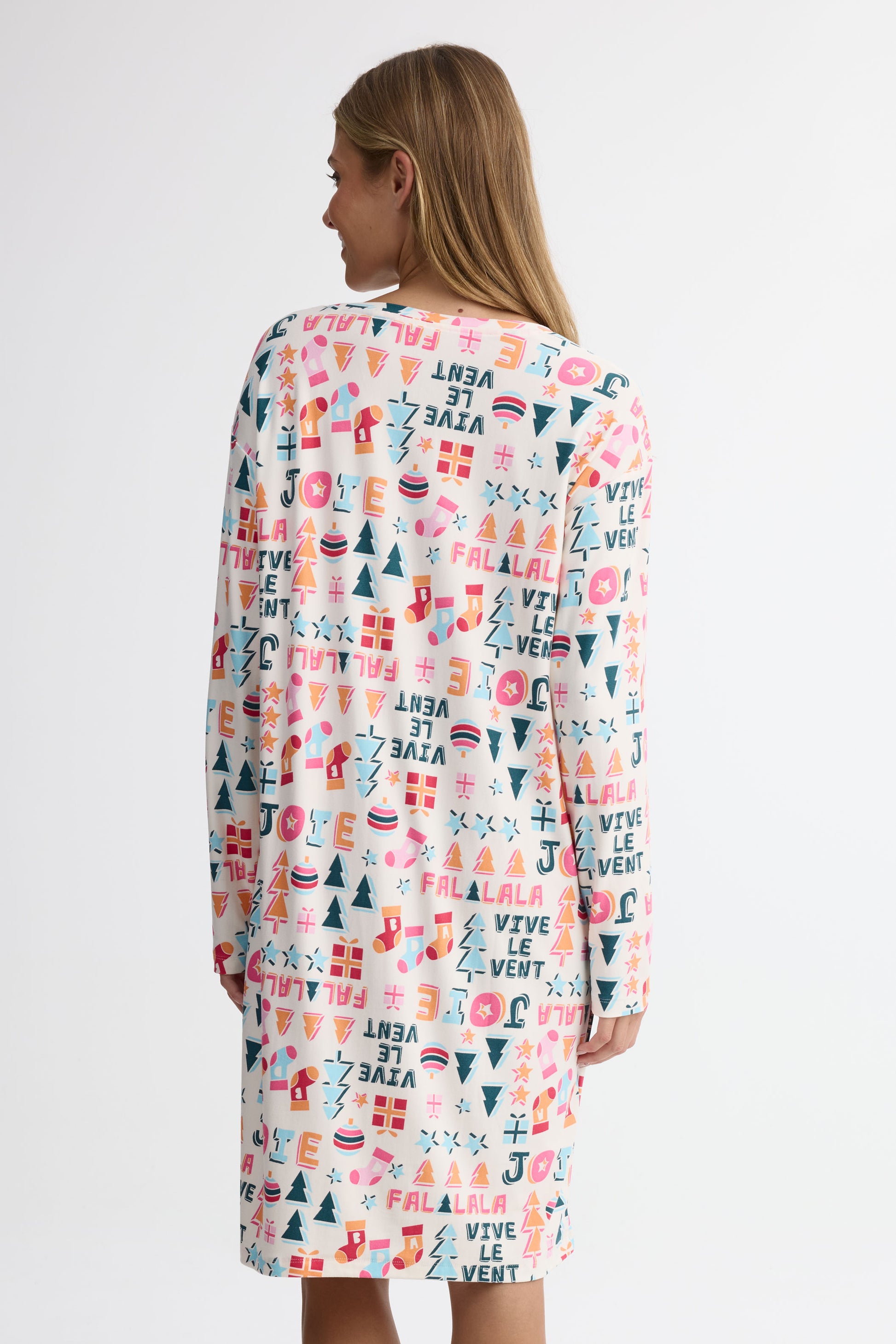 Robe de nuit – Femme && BLANC CASSÉ/MULTI