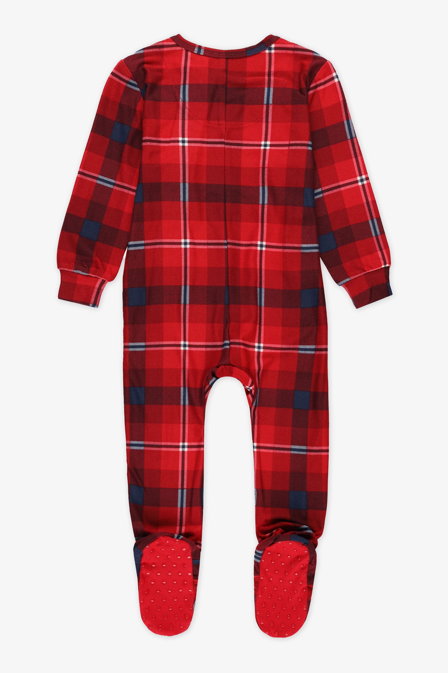 Pyjama 1 pièce unisexe anti-dérapant - Bébé garçon && ROUGE VIN