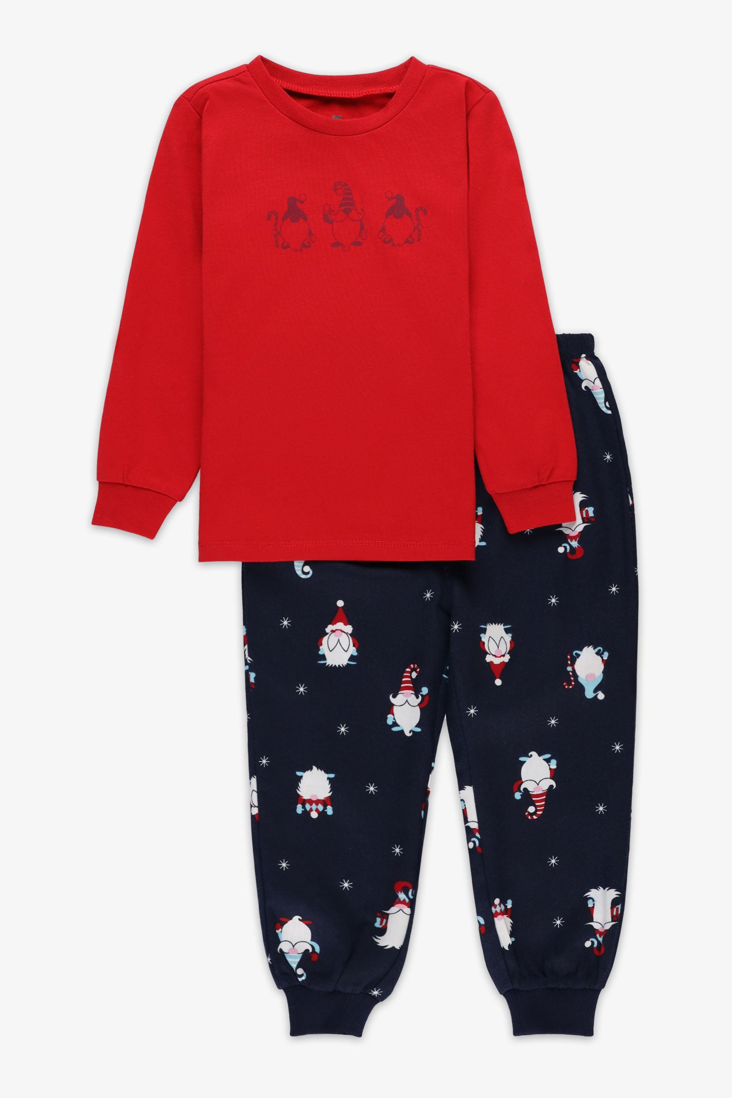 Pyjama 2 pièces unisexe en coton - Bébé garçon && ROUGE