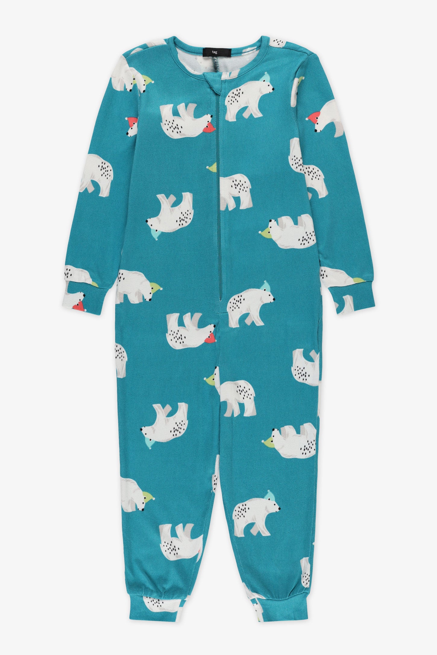 Pyjama 1 pièce imprimé - Enfant fille && SARCELLE/MULTI