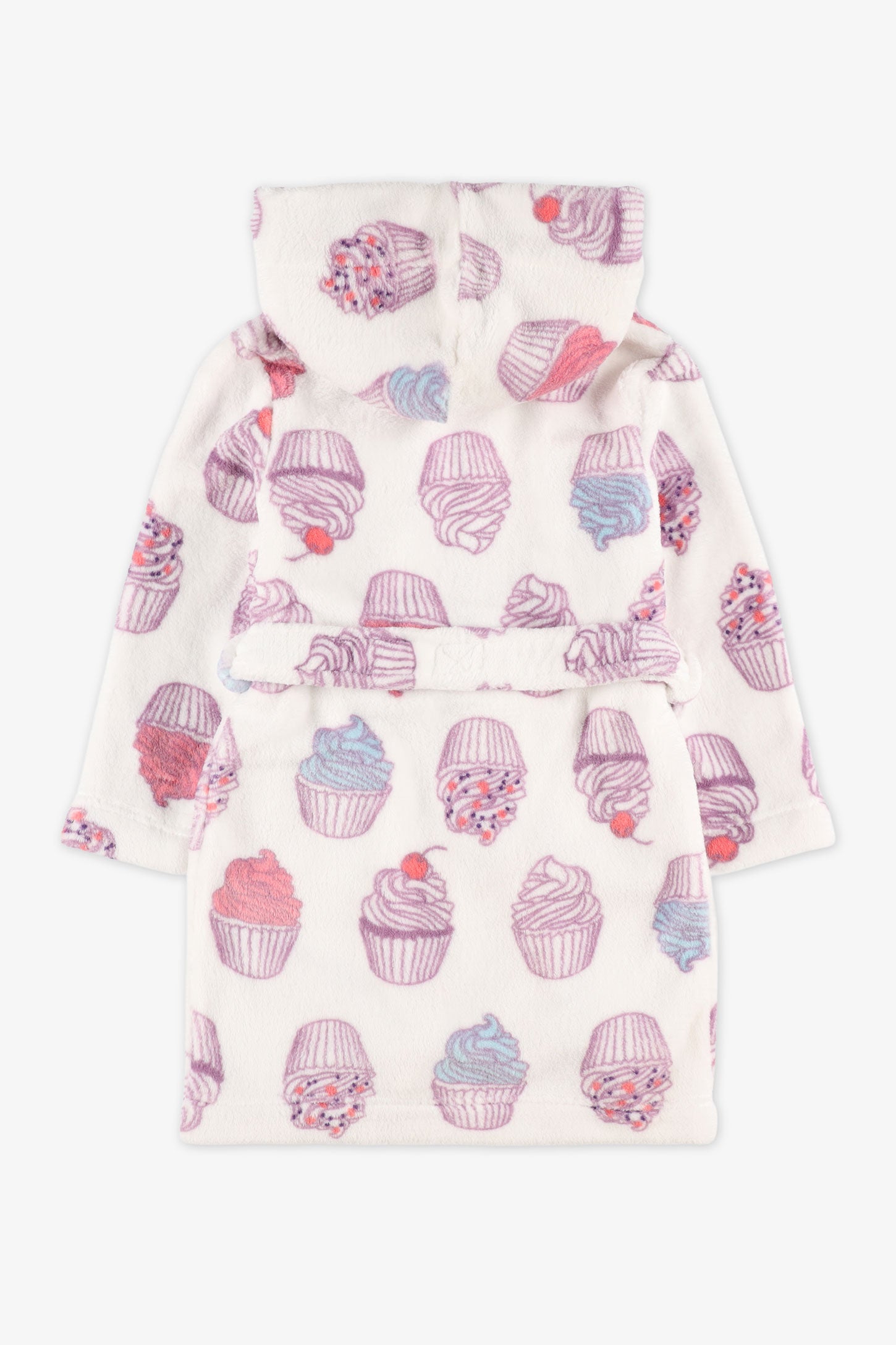 Robe de chambre à capuchon - Enfant fille && BLANC CASSÉ/MULTI