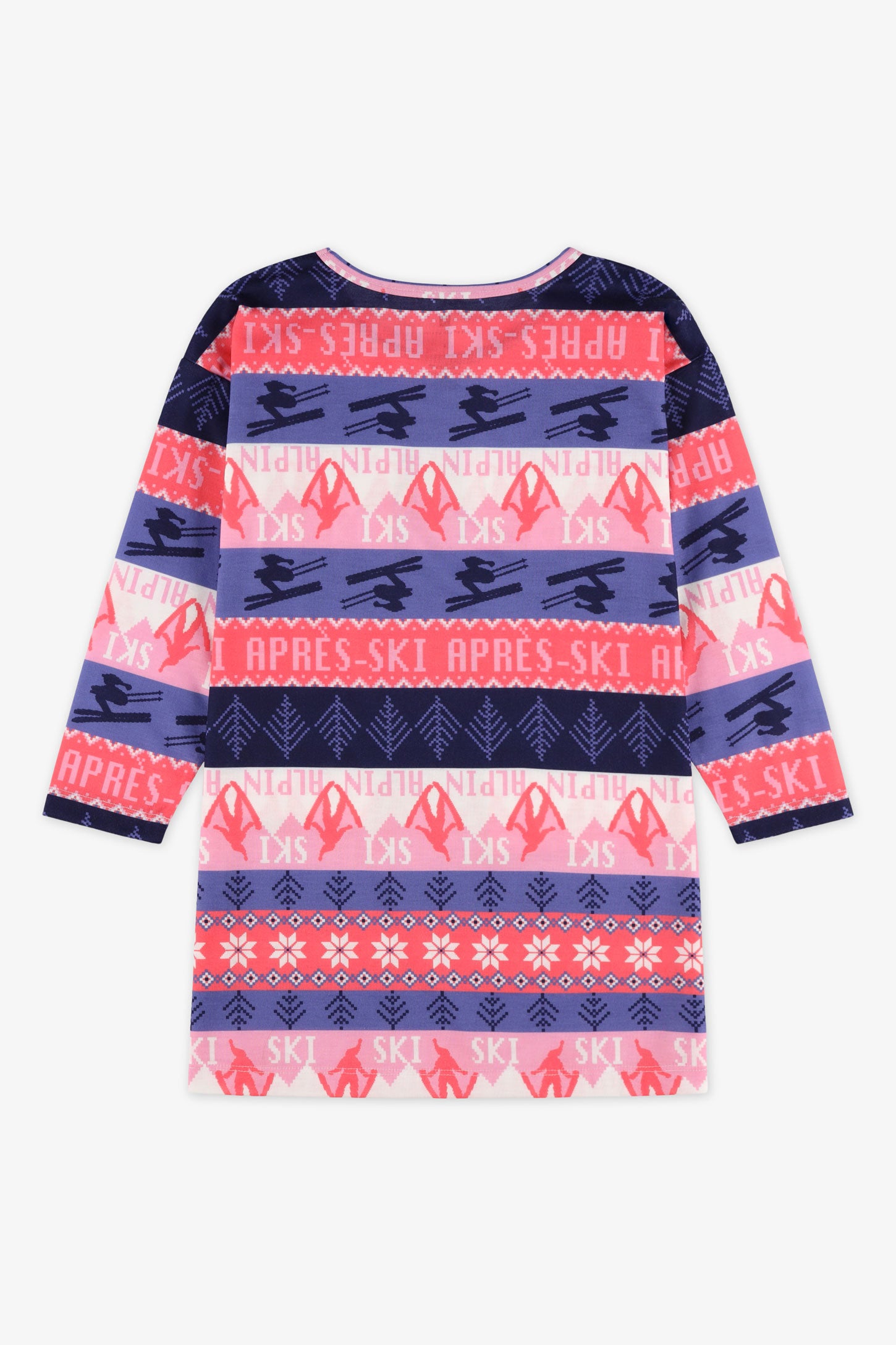 Jaquette M/longues imprimée – Enfant fille && CORAIL/MULTI