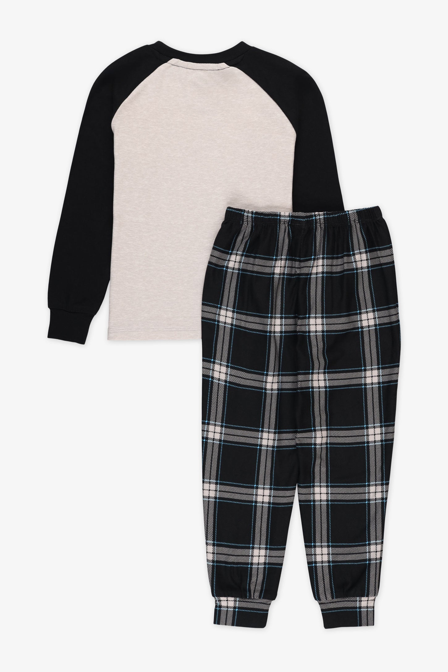 Pyjama 2 pièces graphique 2/35$  - Enfant garçon && GRIS MIXTE