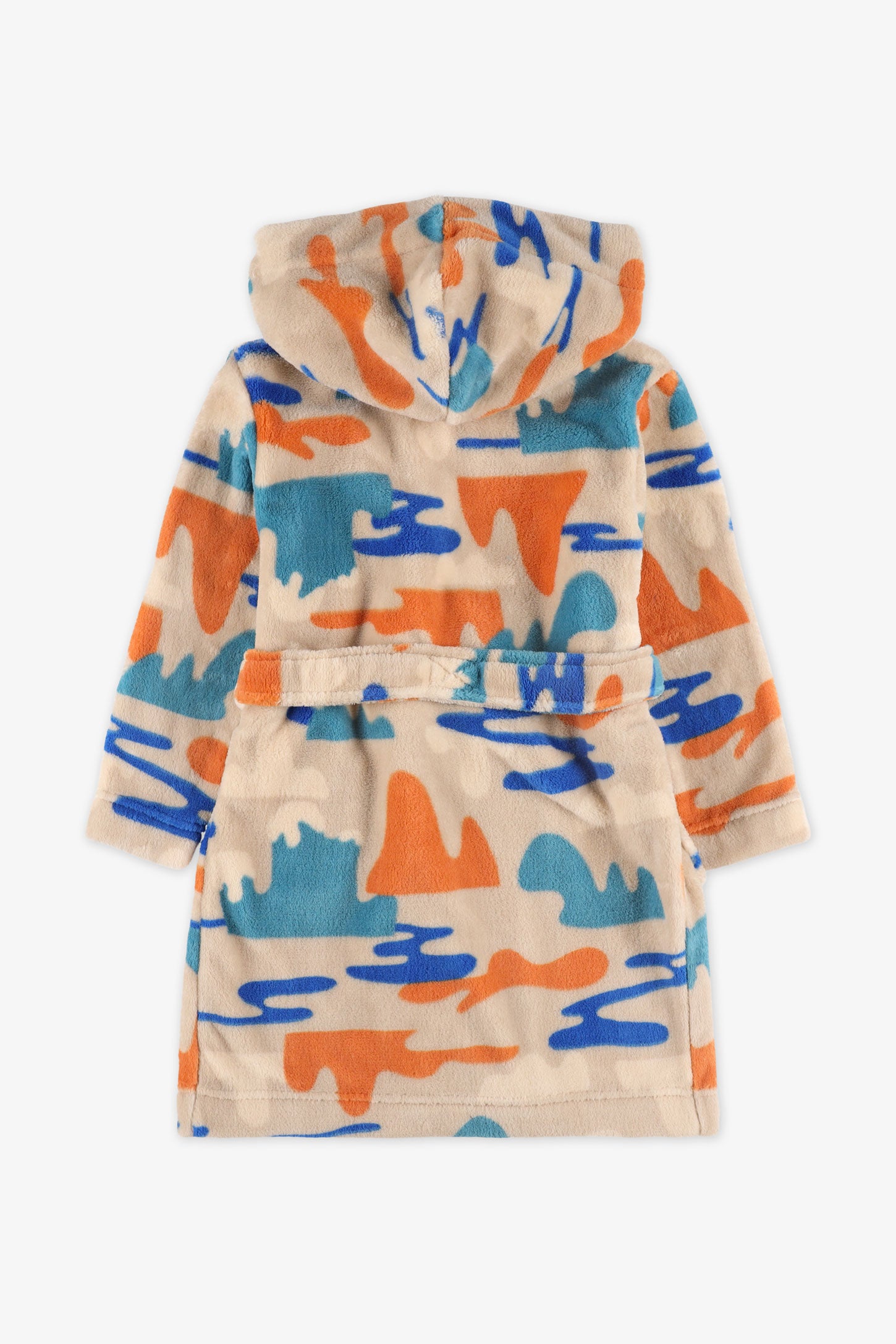 Robe de chambre à capuchon - Enfant garçon && BEIGE/MULTI