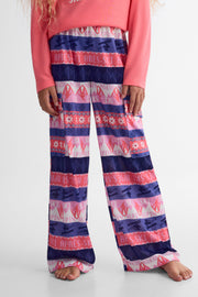 Bas Pyjama imprimé  – Ado fille && CORAIL/MULTI