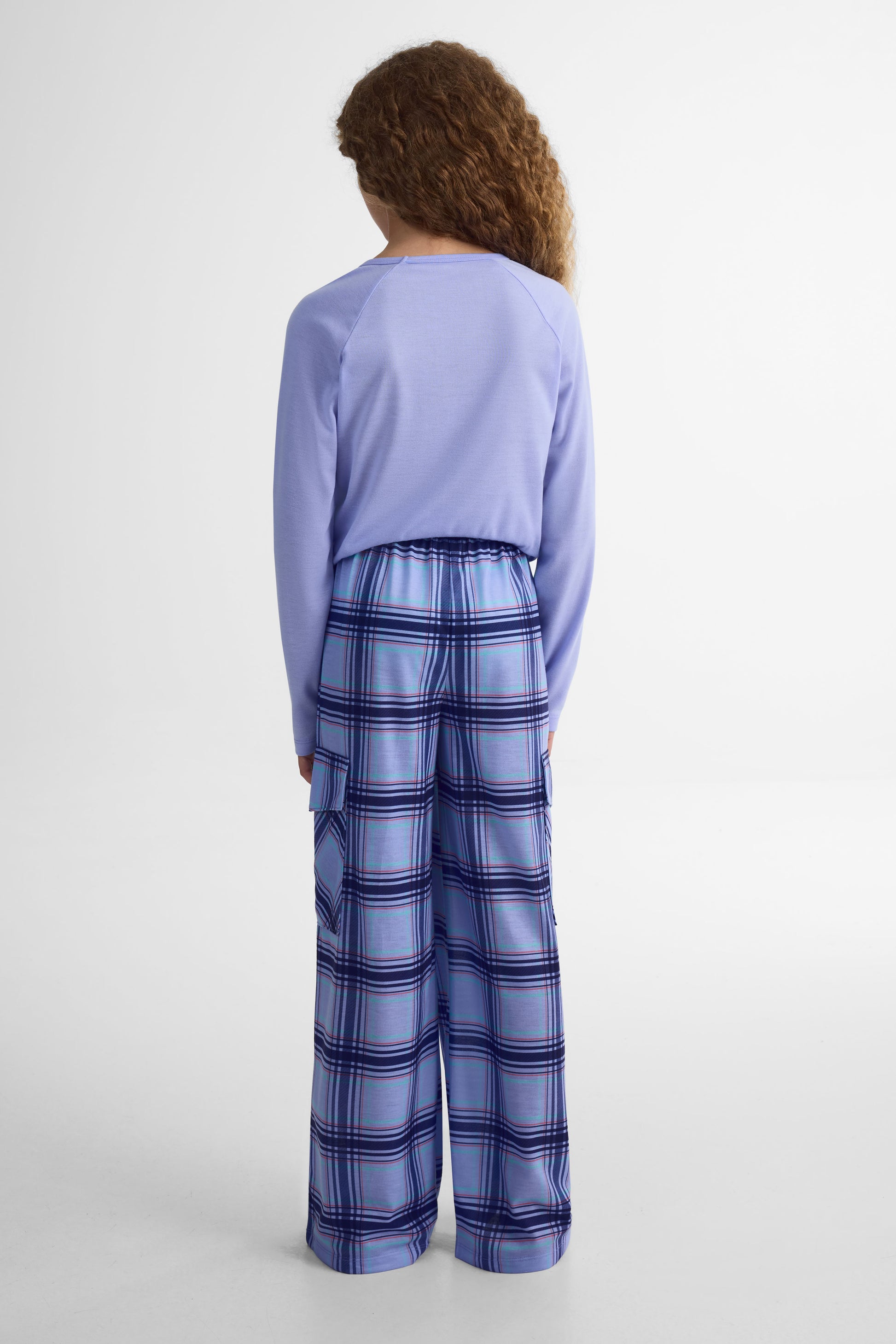 Bas Pyjama imprimé  – Ado fille && LAVANDE/MULTI