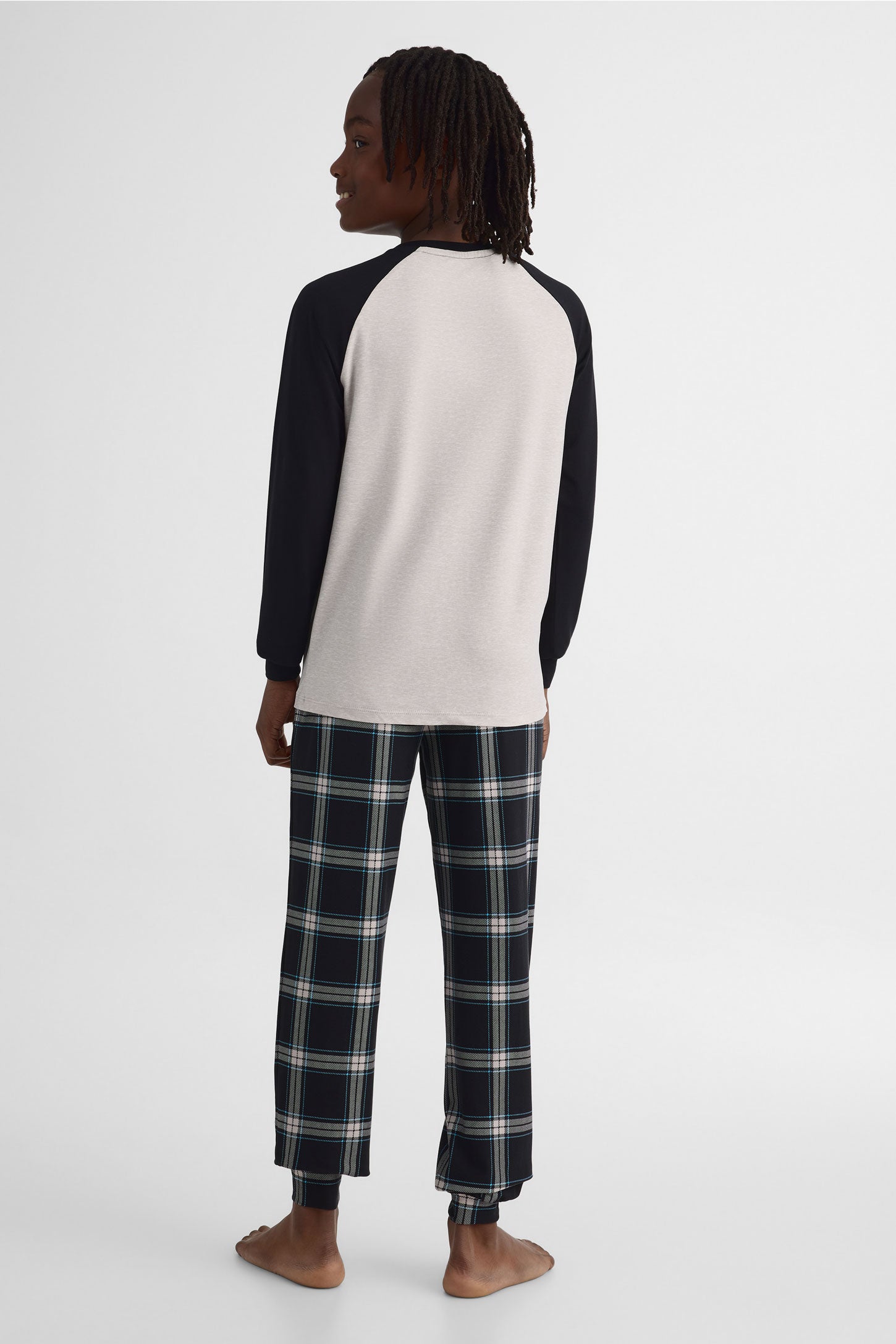 Pyjama 2 pièces graphique 2/40$ – Ado garçon && GRIS MIXTE