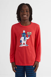 Ensemble pyjama 2 pièces 2/40$ - Ado garçon && ROUGE