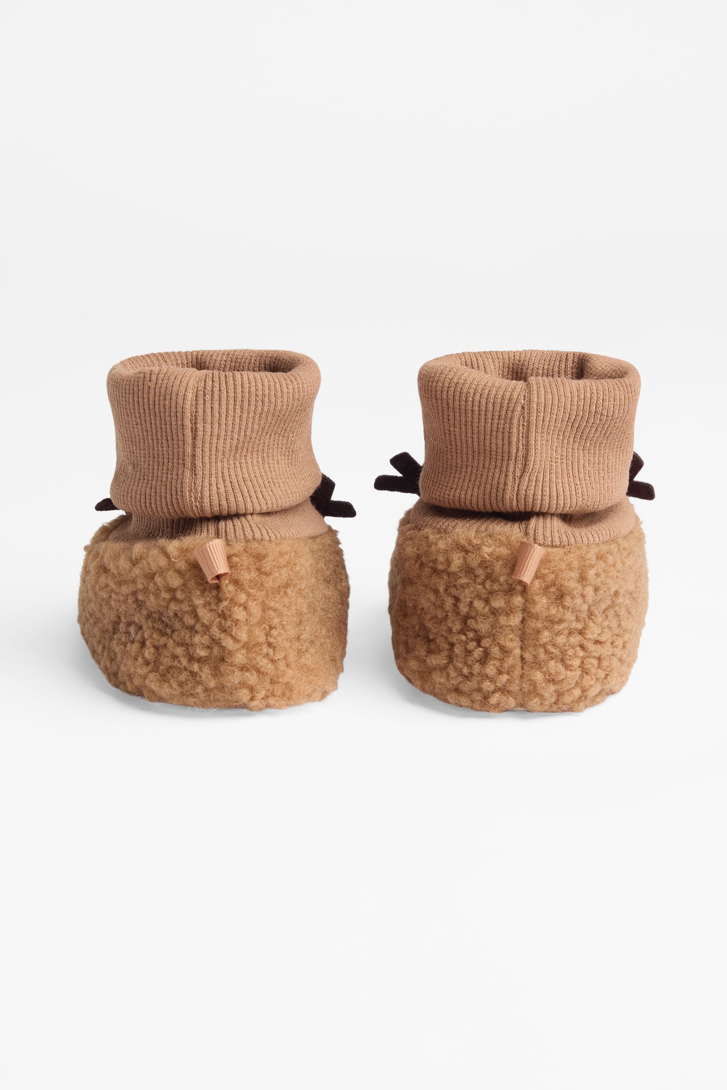Pantoufle en plush - Bébé && BEIGE