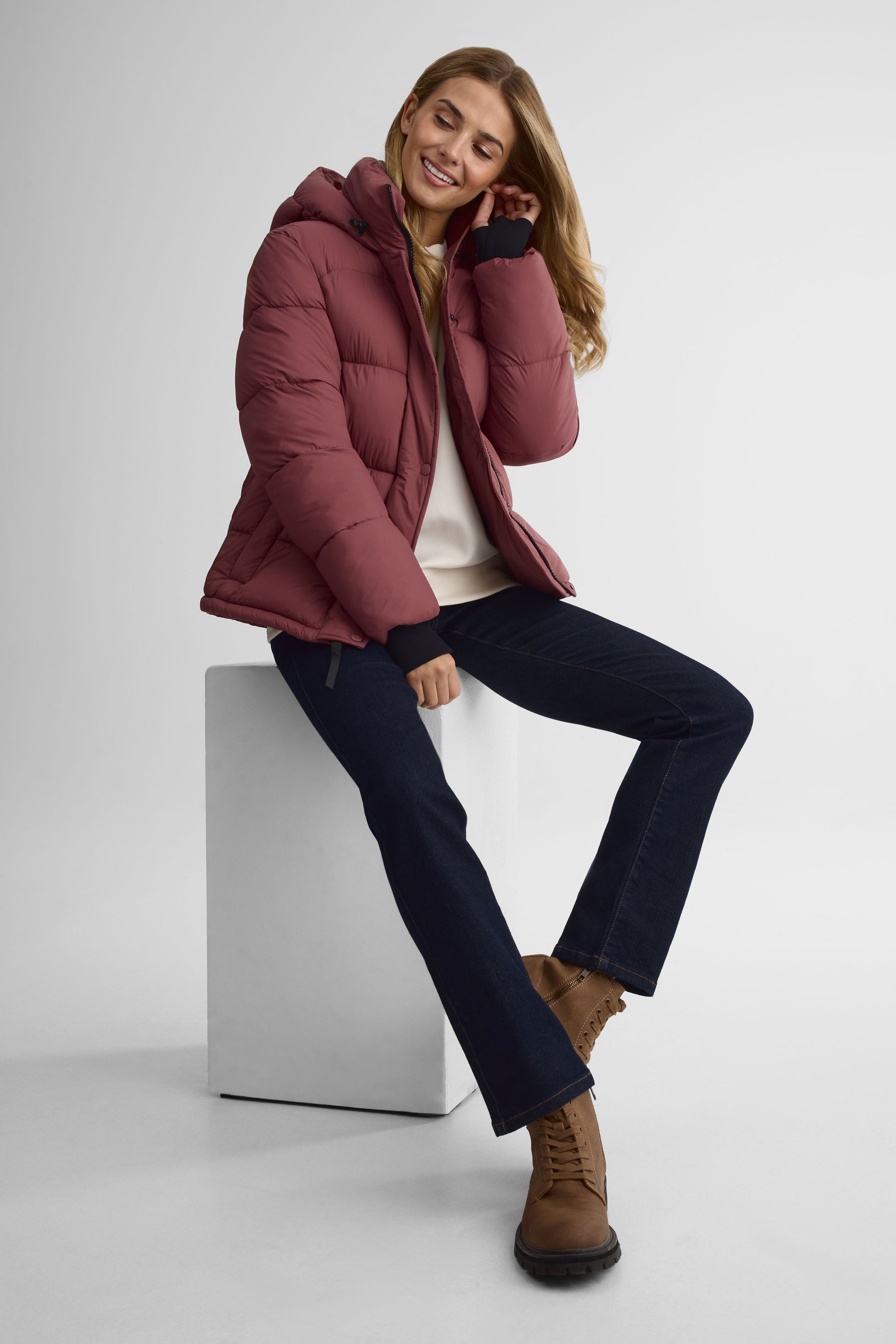 Cagoule en polar séchage rapide - Ado garçon && BOURGOGNE