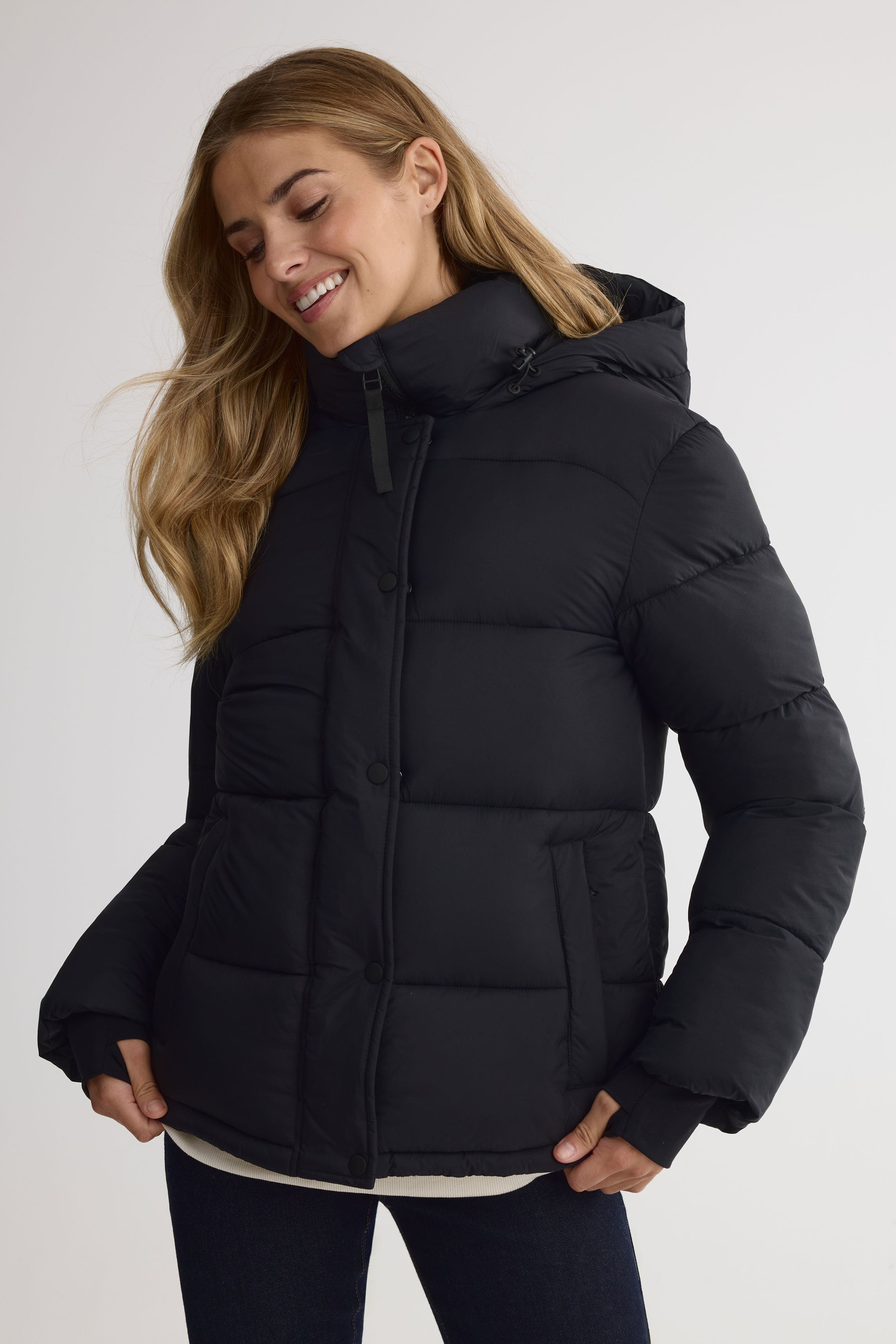 Manteau de ski isolé - Ado garçon && NOIR