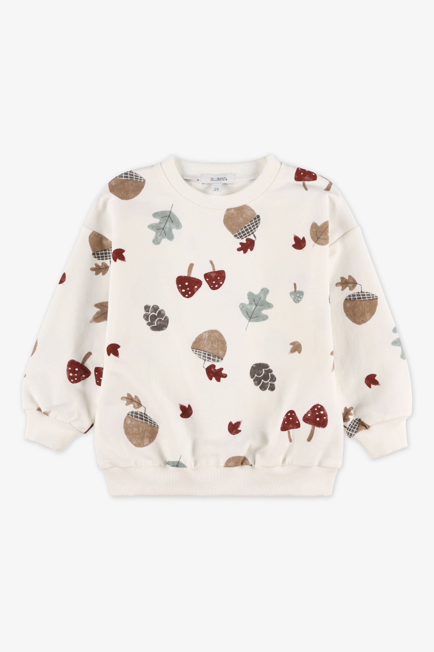 Chandail ouaté boxy fit – Bébé garçon && GRIS MULTI
