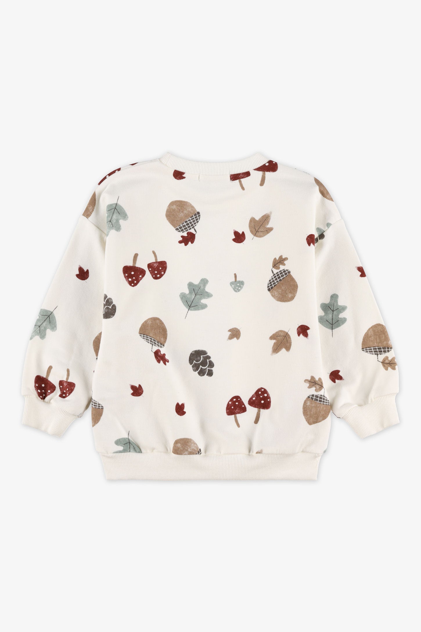 Chandail ouaté boxy fit – Bébé garçon && GRIS MULTI