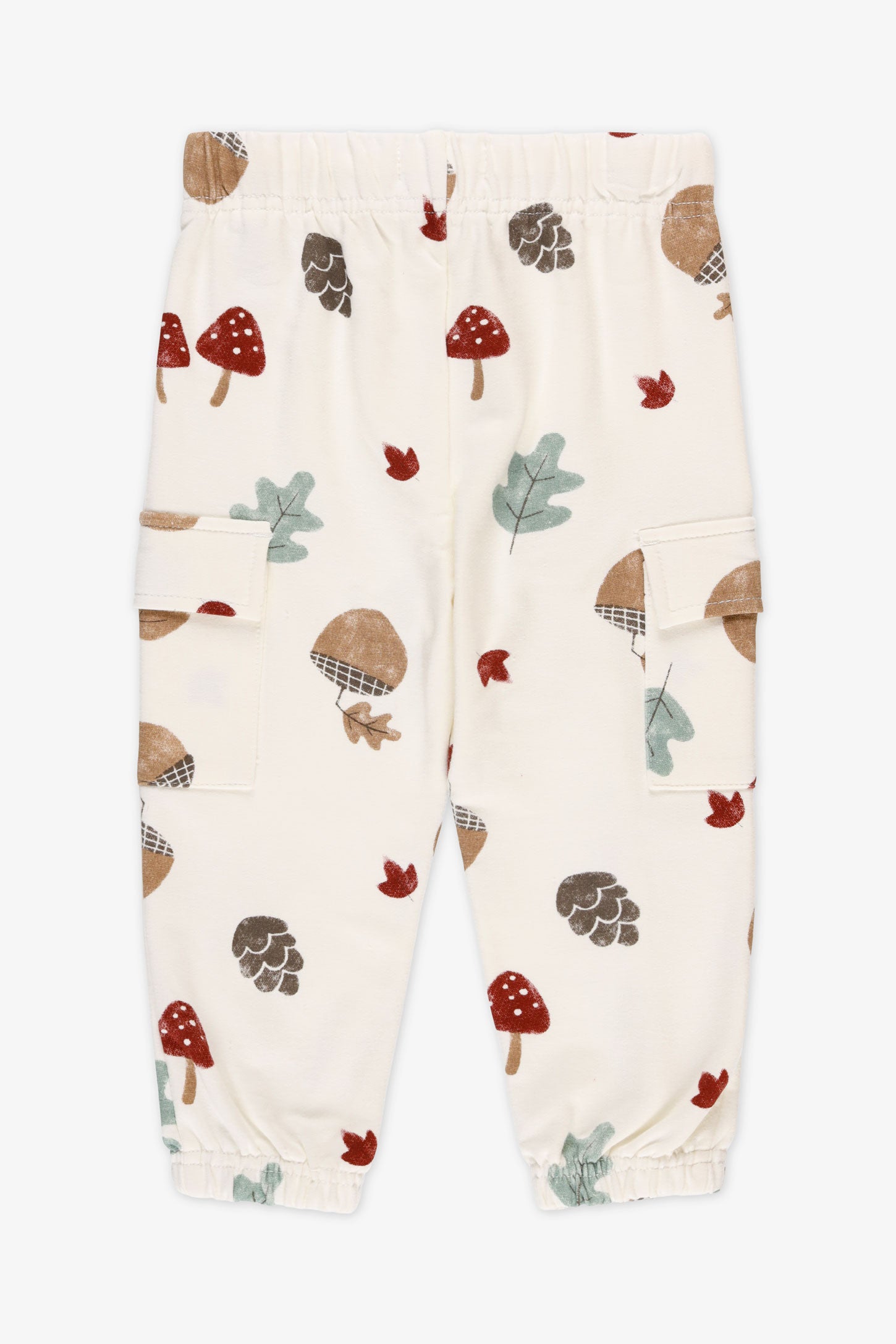 Pantalon ouaté cargo avec cordon - Bébé garçon && GRIS MULTI