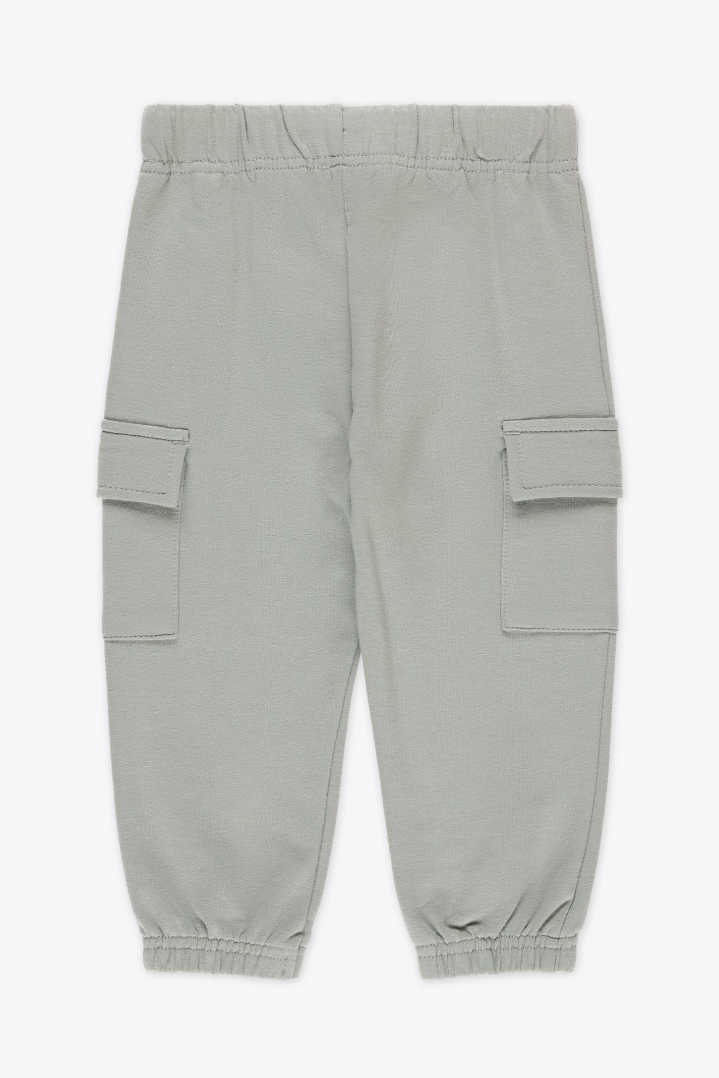 Pantalon ouaté cargo avec cordon - Bébé garçon && AQUA